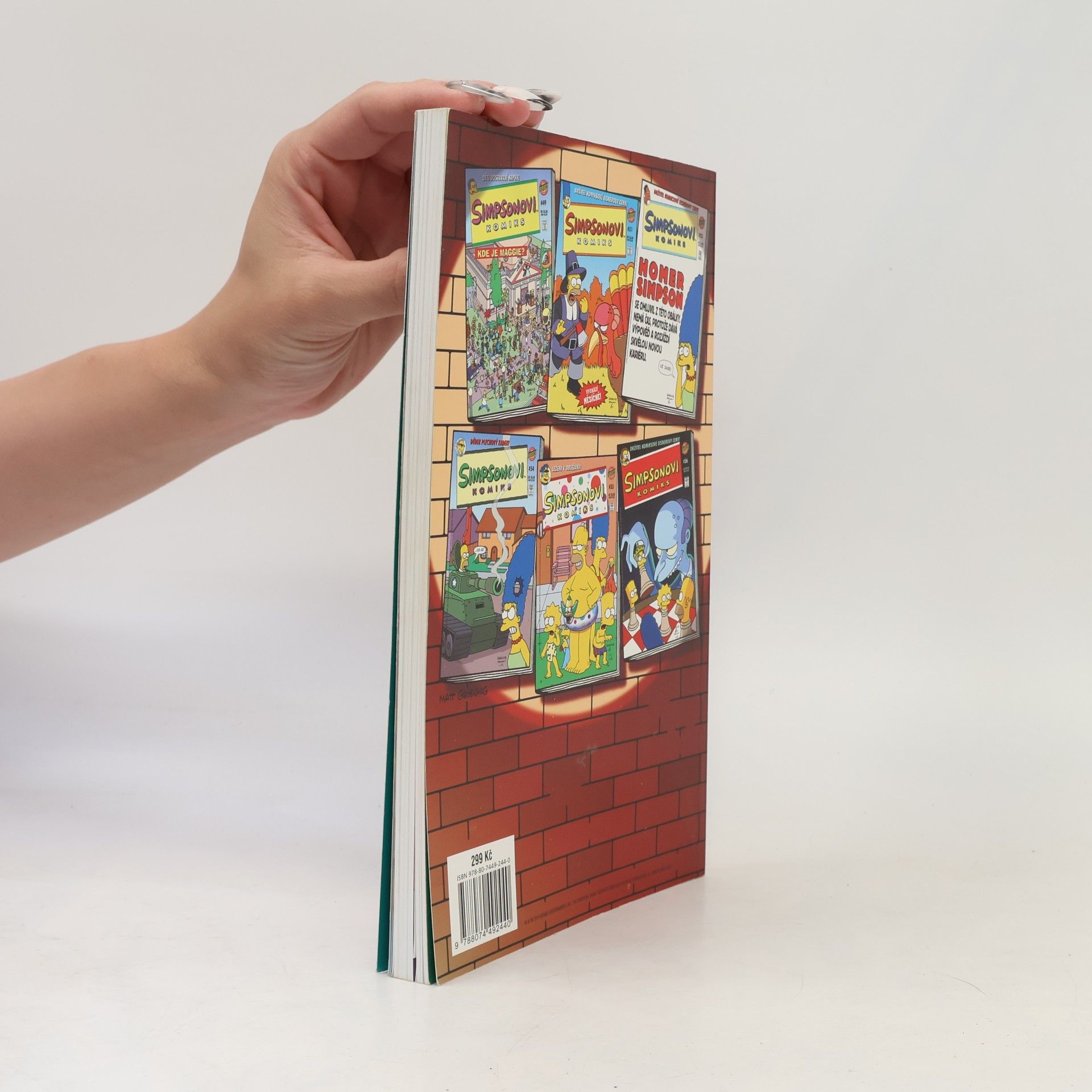 Matt Groening Simpsonovi: Komiks k popukání