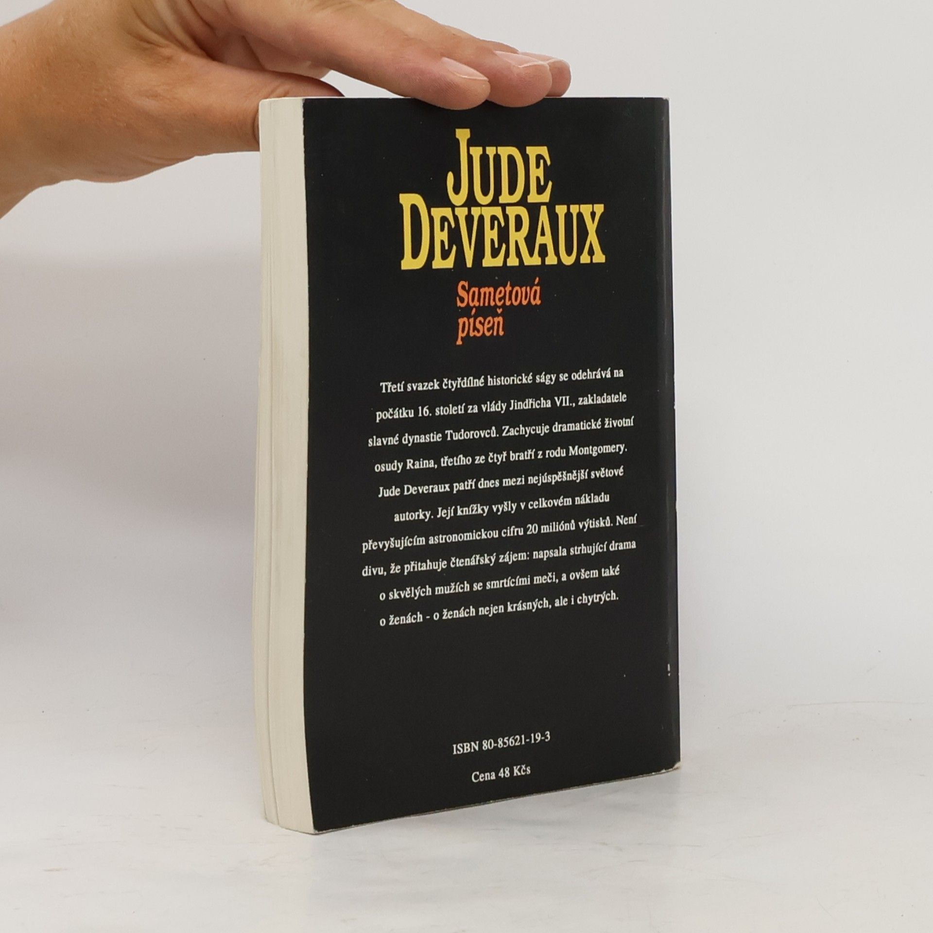 Jude Deveraux Sametová píseň