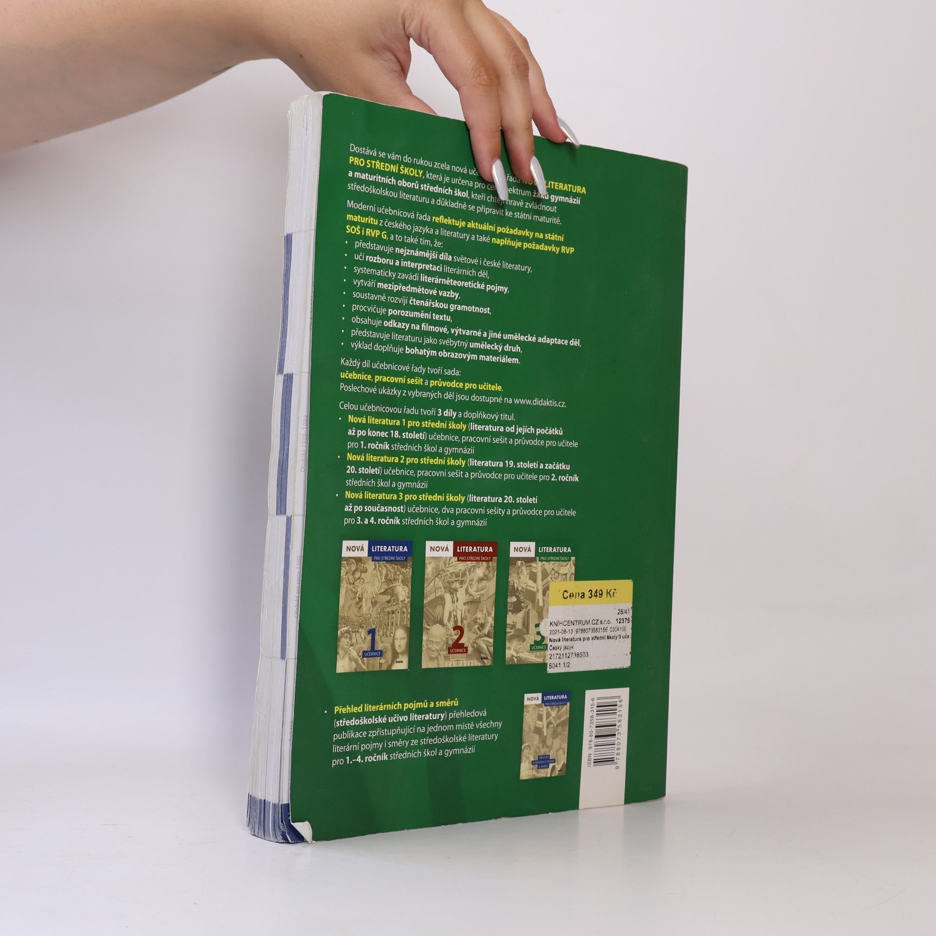 Auteurscollectief Nová literatura pro střední školy 3. Učebnice