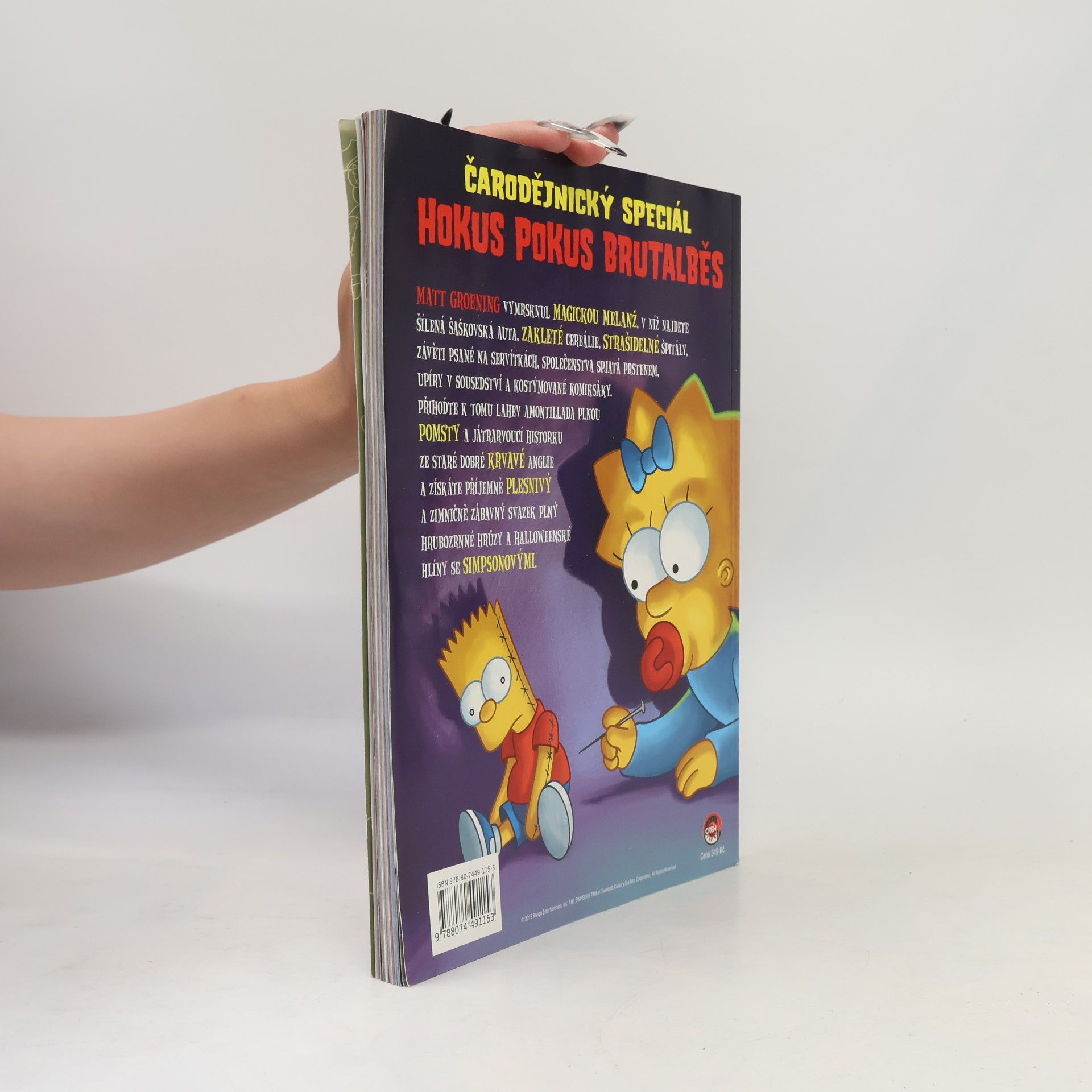 Matt Groening Simpsonovi. Čarodějnický speciál. Hokus pokus brutalběs