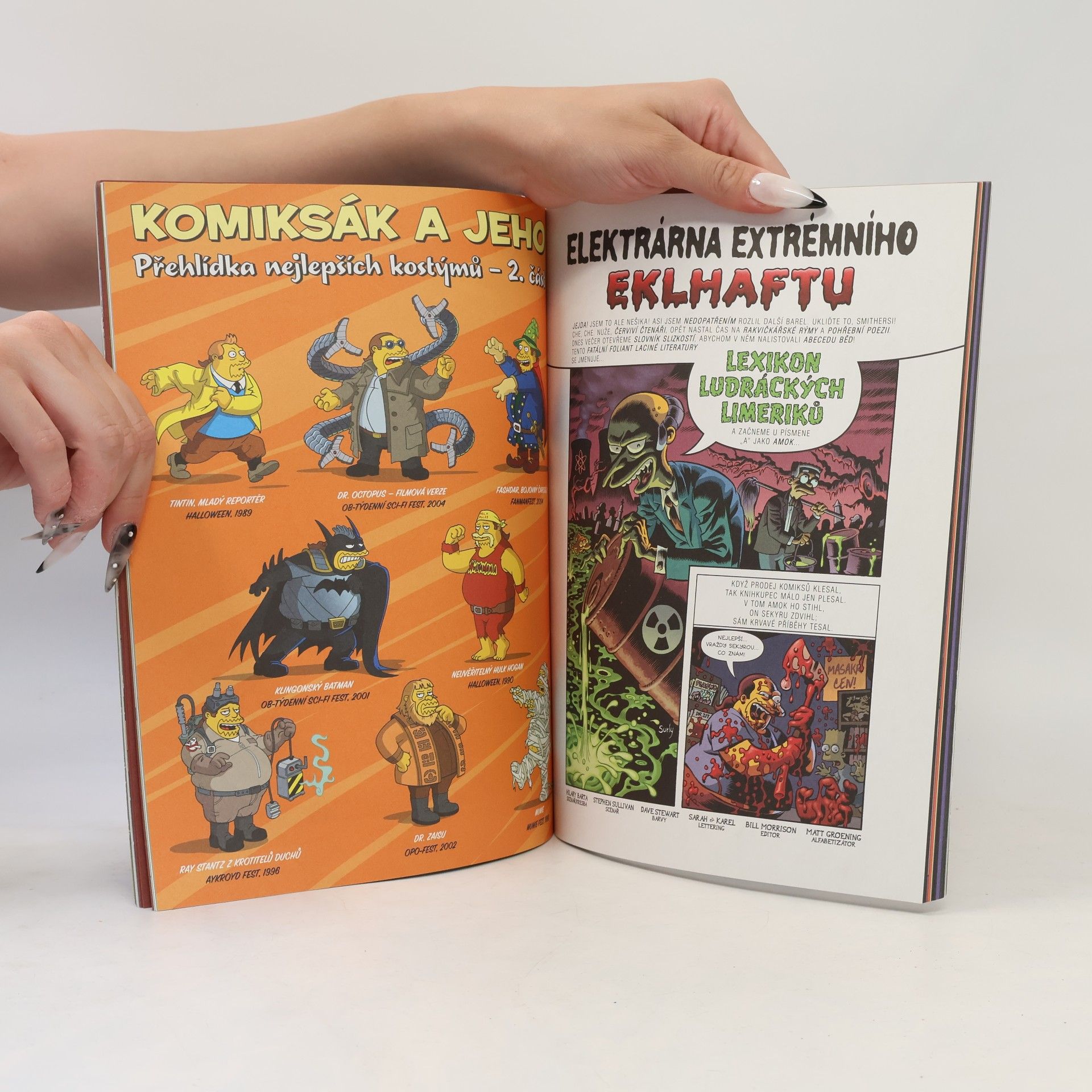 Matt Groening Simpsonovi. Čarodějnický speciál. Hokus pokus brutalběs