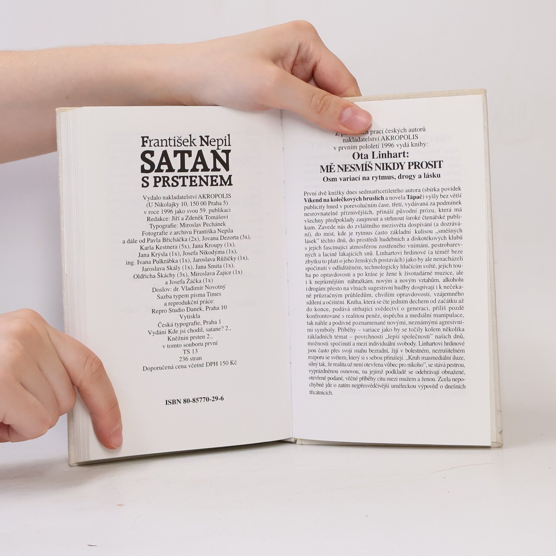 František Nepil Satan s prstenem