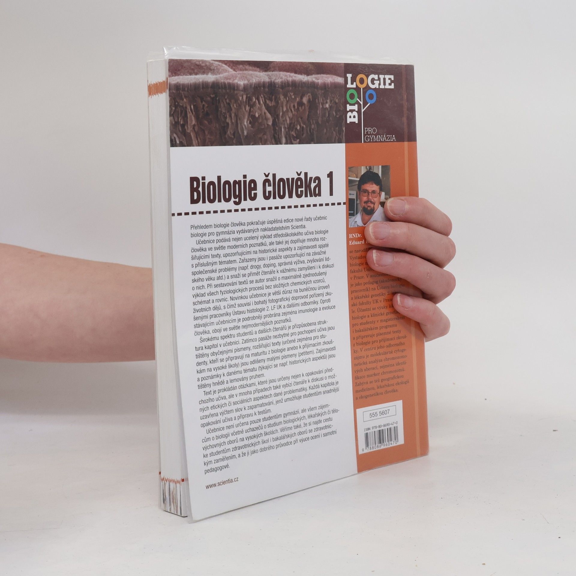 Eduard Kočárek Biologie člověka. 1, Somatologie, antropologie, fyziologie, imunologie