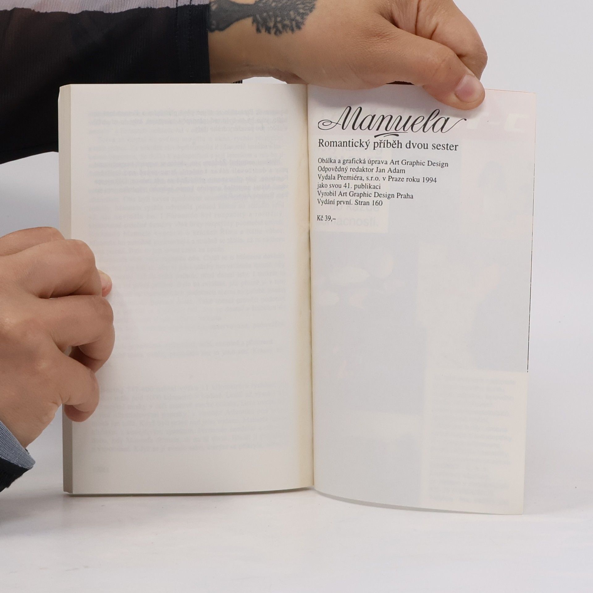 Collectif d'auteurs Manuela 2. Romantický příběh dvou sester