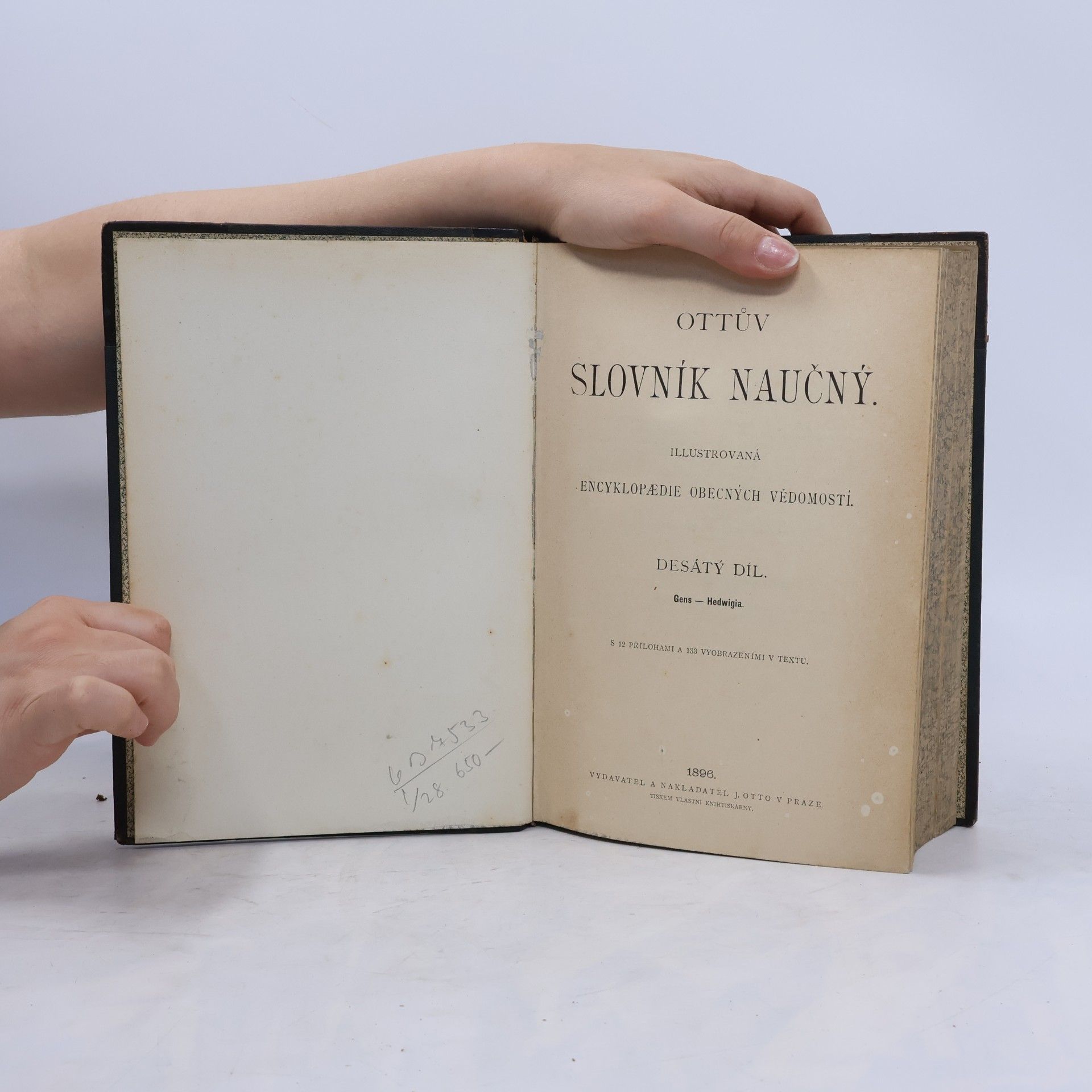 Various authors Ottův slovník naučný díl X. Gens-Hedwigia