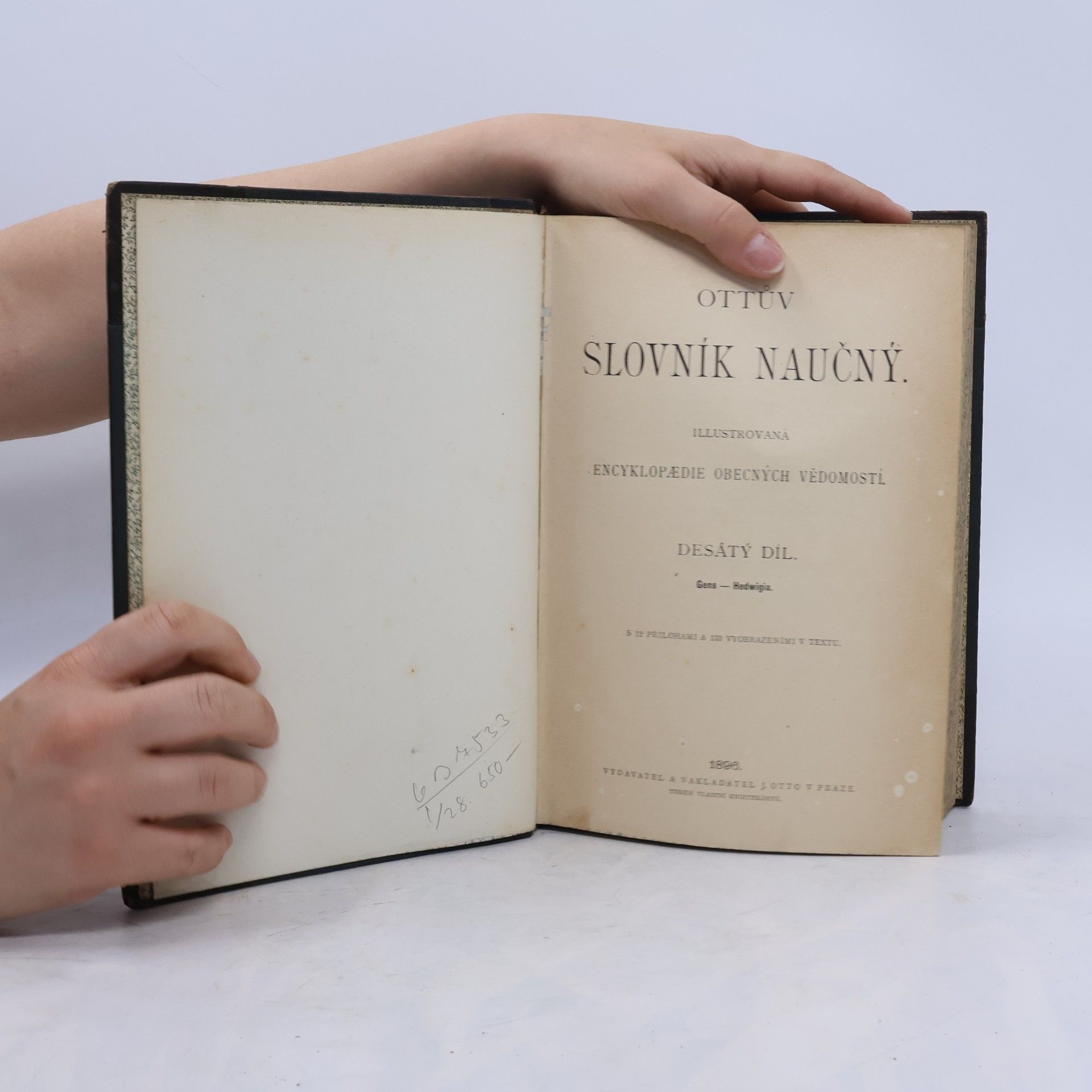 Various authors Ottův slovník naučný díl X. Gens-Hedwigia