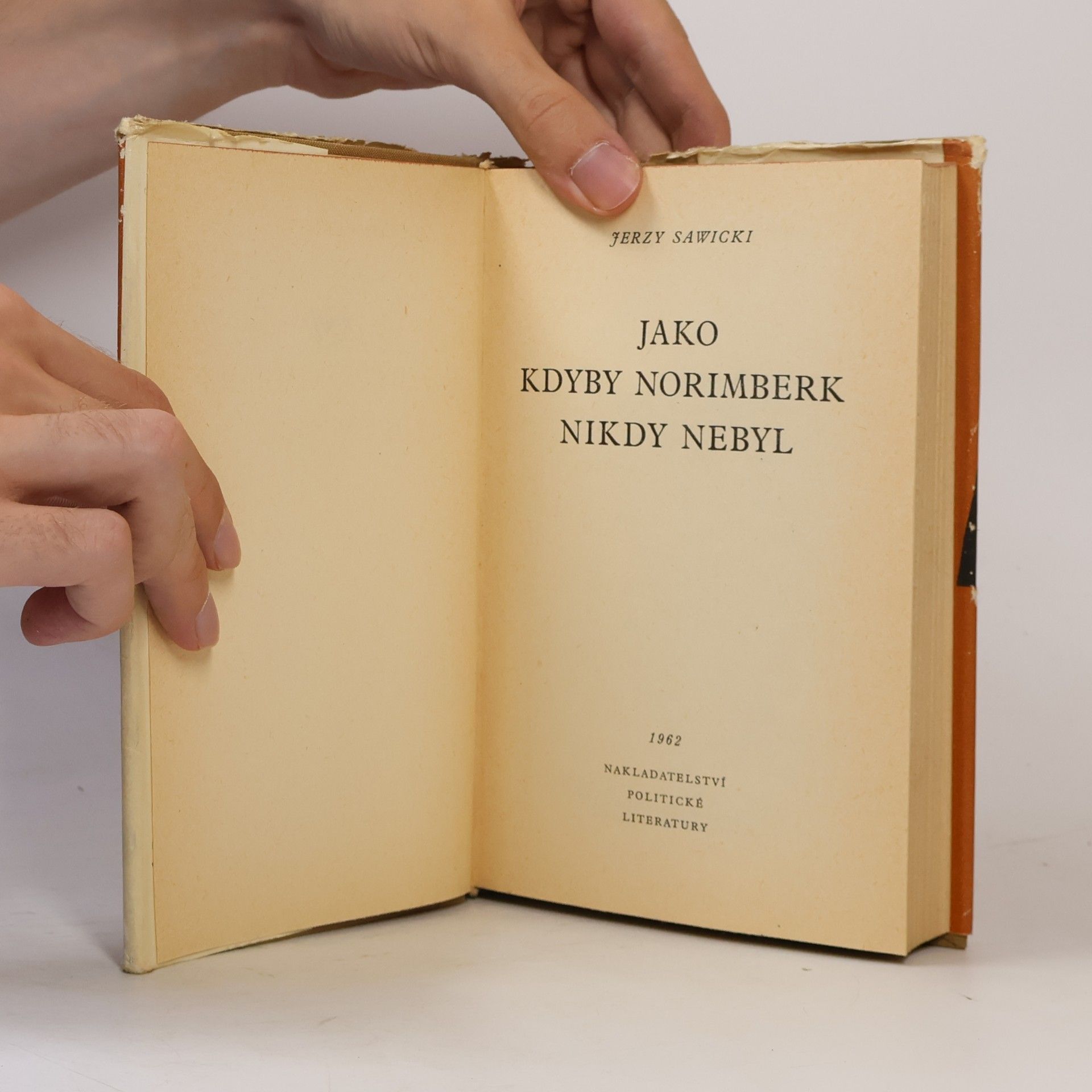 Jerzy Sawicki Jako kdyby Norimberk nikdy nebyl