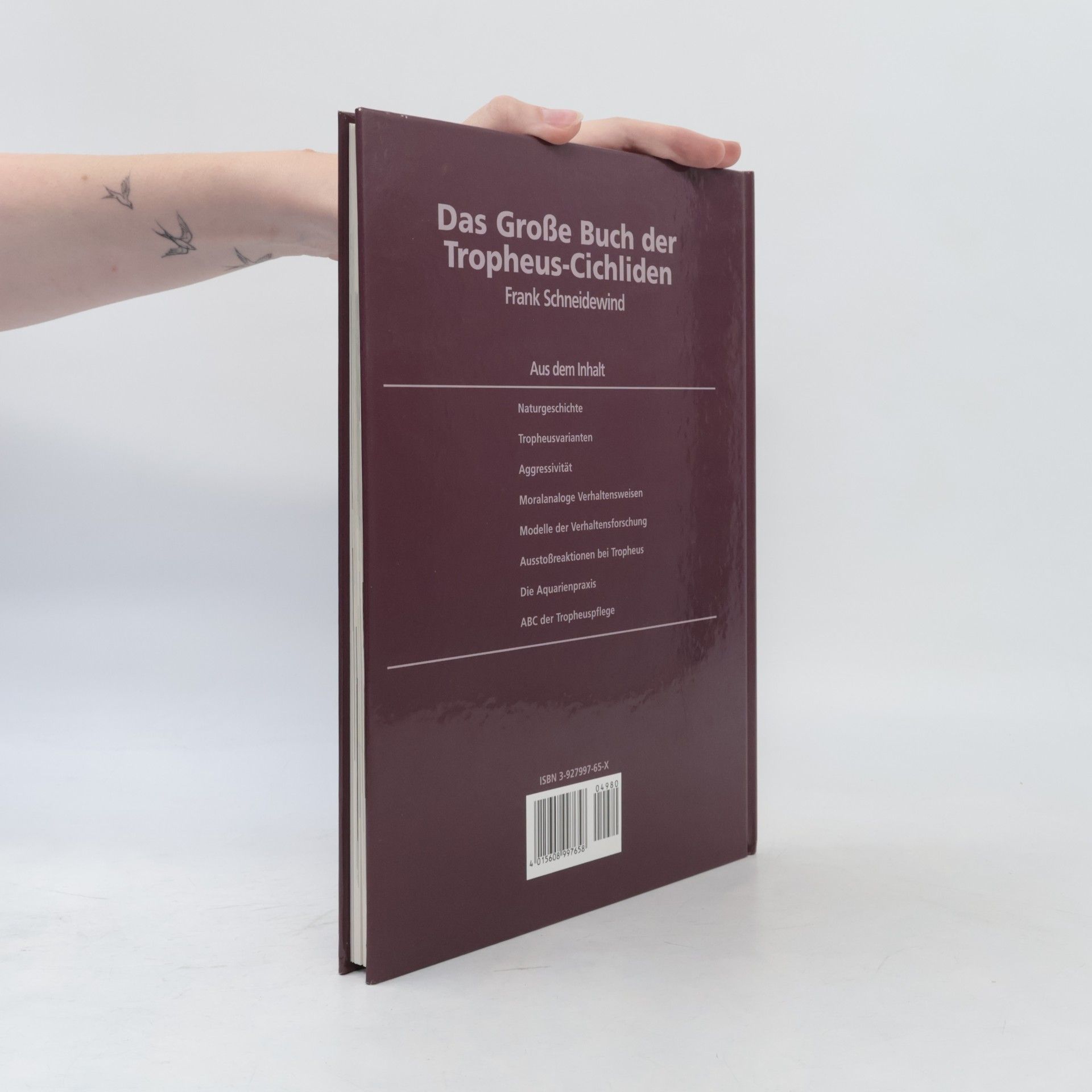 Frank Schneidewind Das Grosse Buch der Tropheus-Cichliden