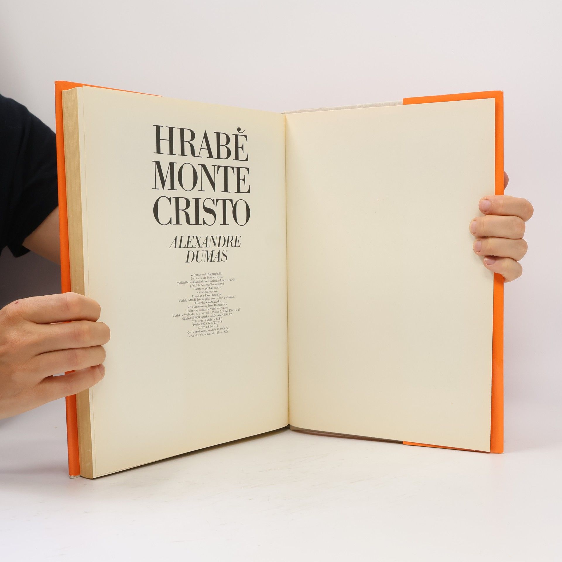 Alexandre Dumas der Ältere Hrabě Monte Cristo
