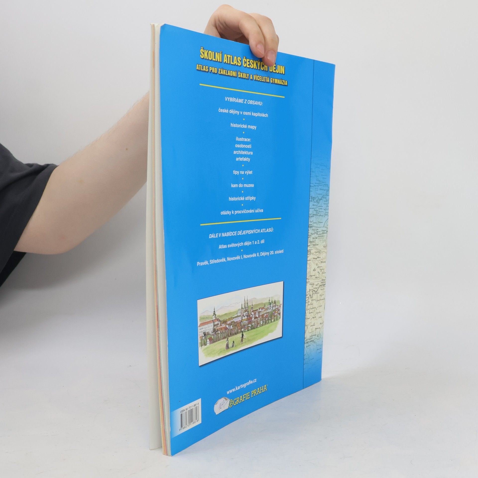 Klímová Eva Školní atlas českých dějin