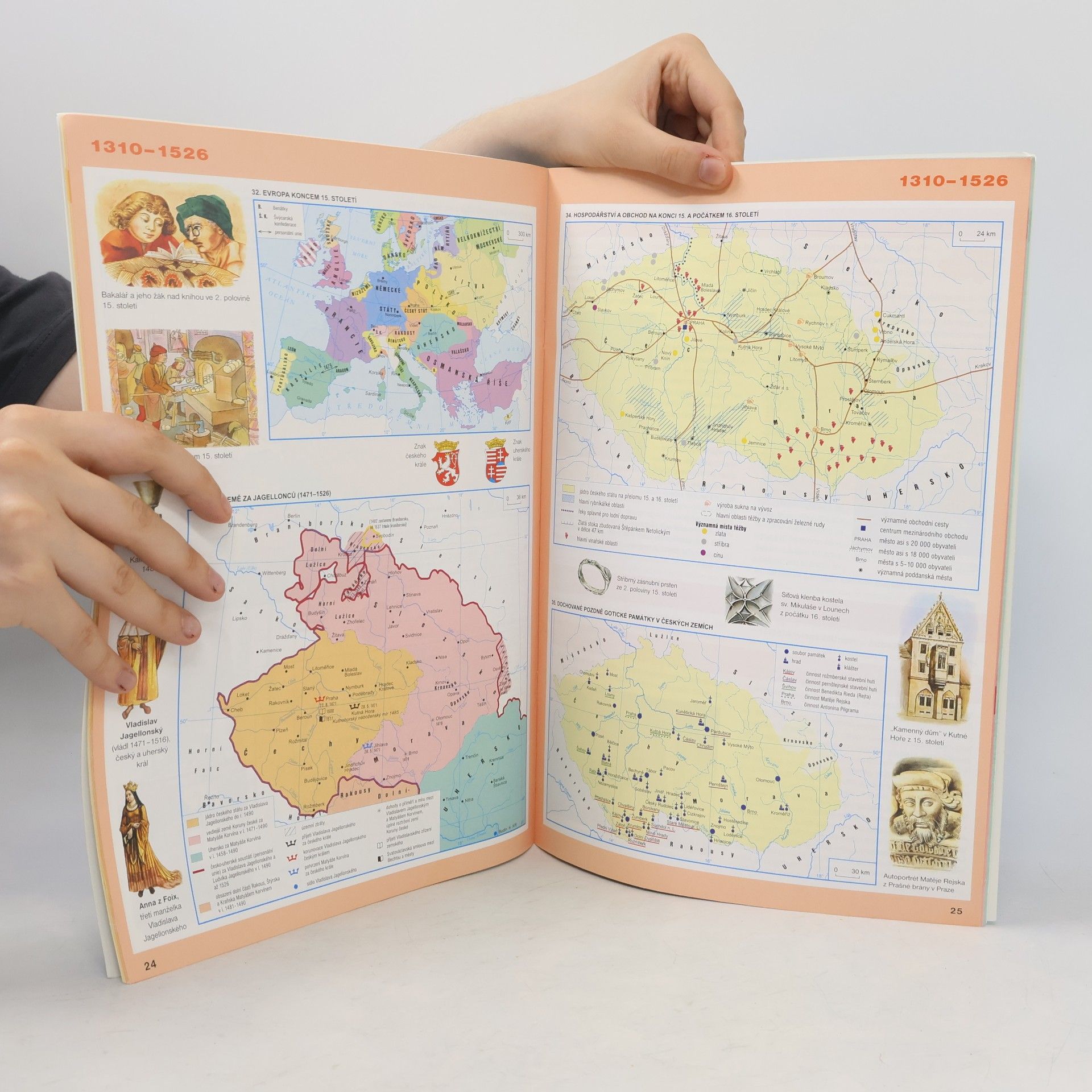 Klímová Eva Školní atlas českých dějin