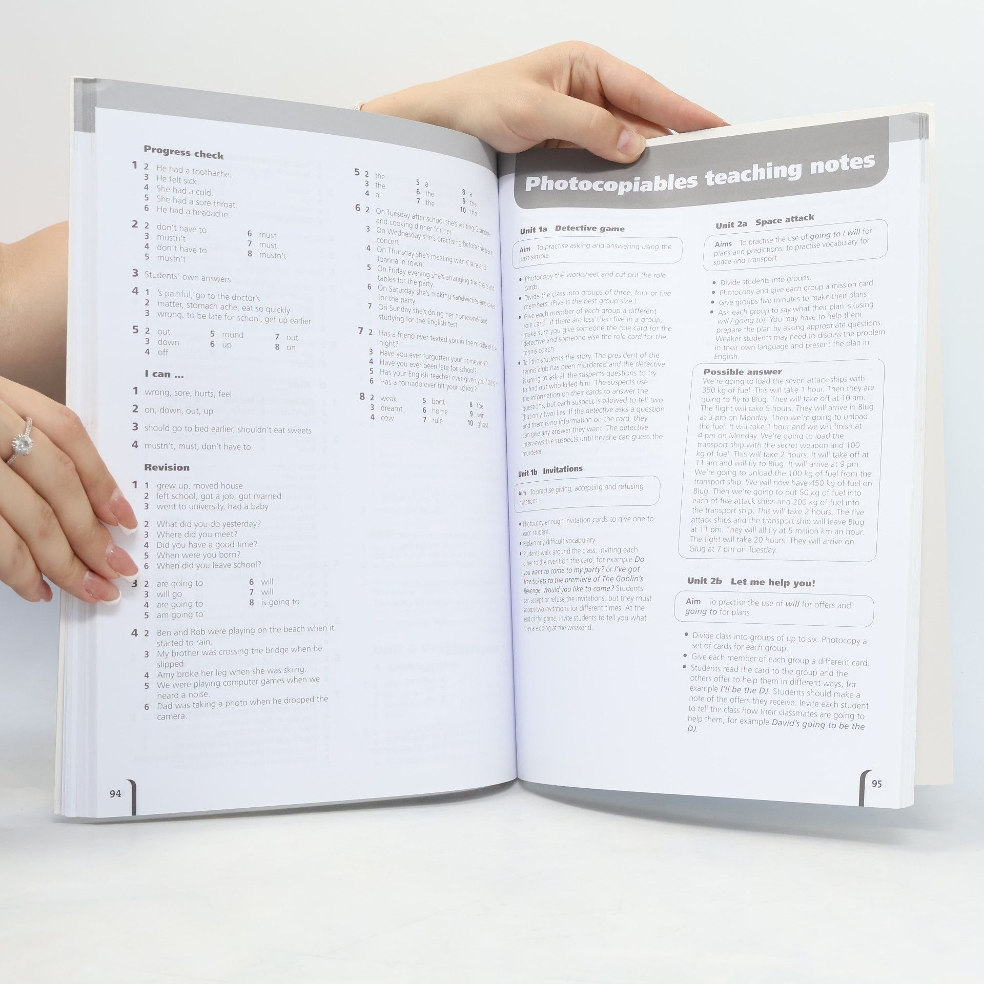 Tom Hutchinson Project 3: Teacher´s Book