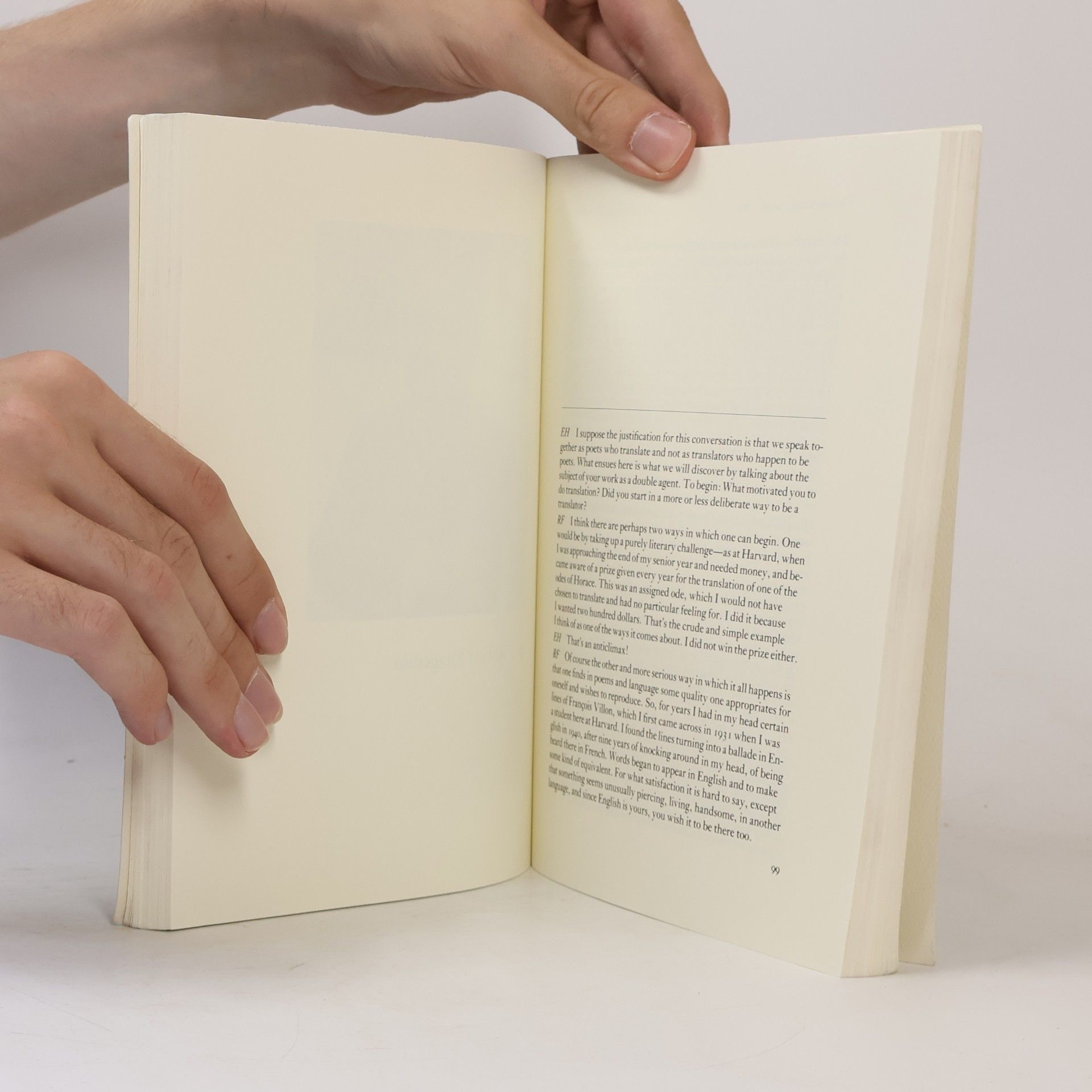 Edwin Honig The Poet's Other Voice