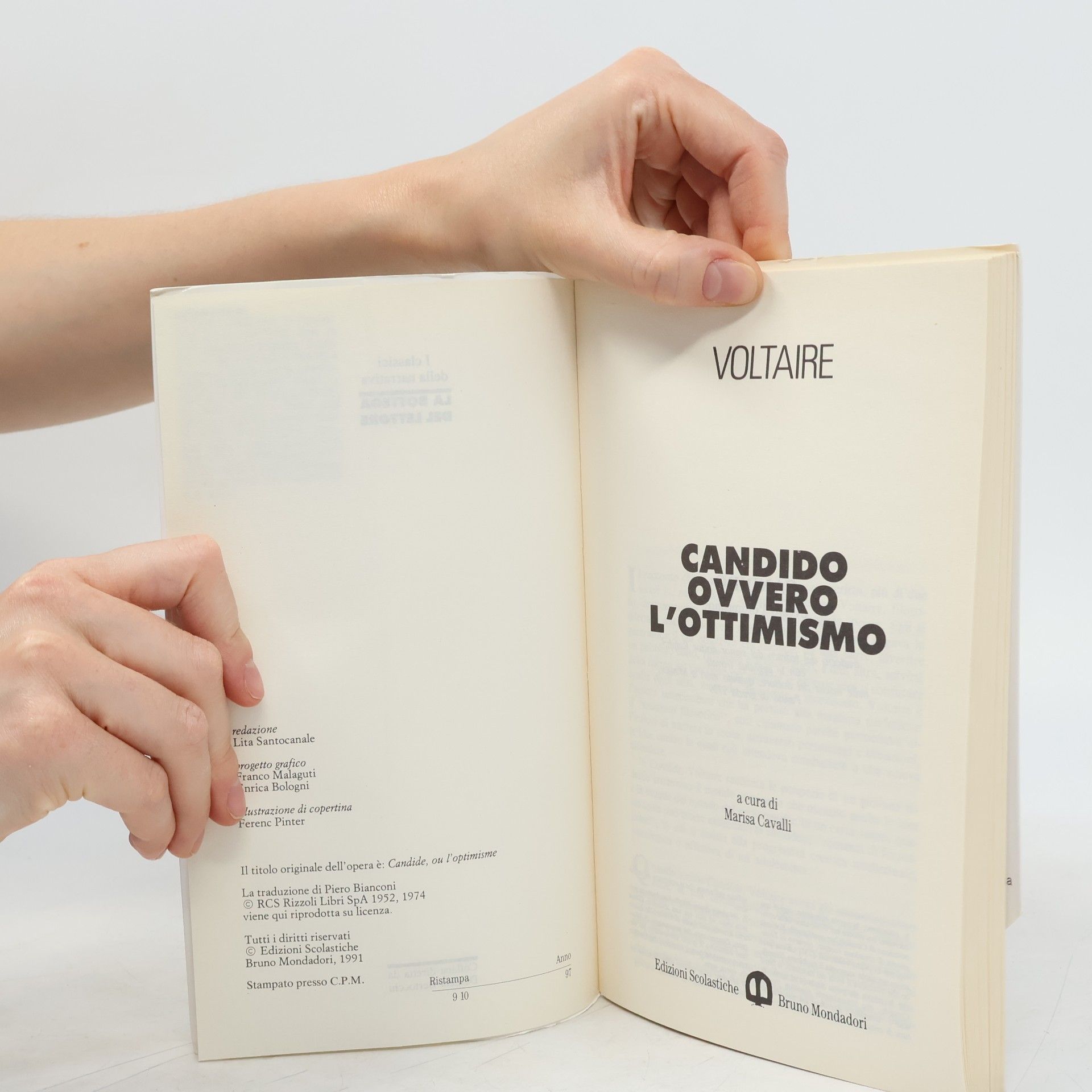 Voltaire Bottega del lettore: Candido ovvero l'ottimismo