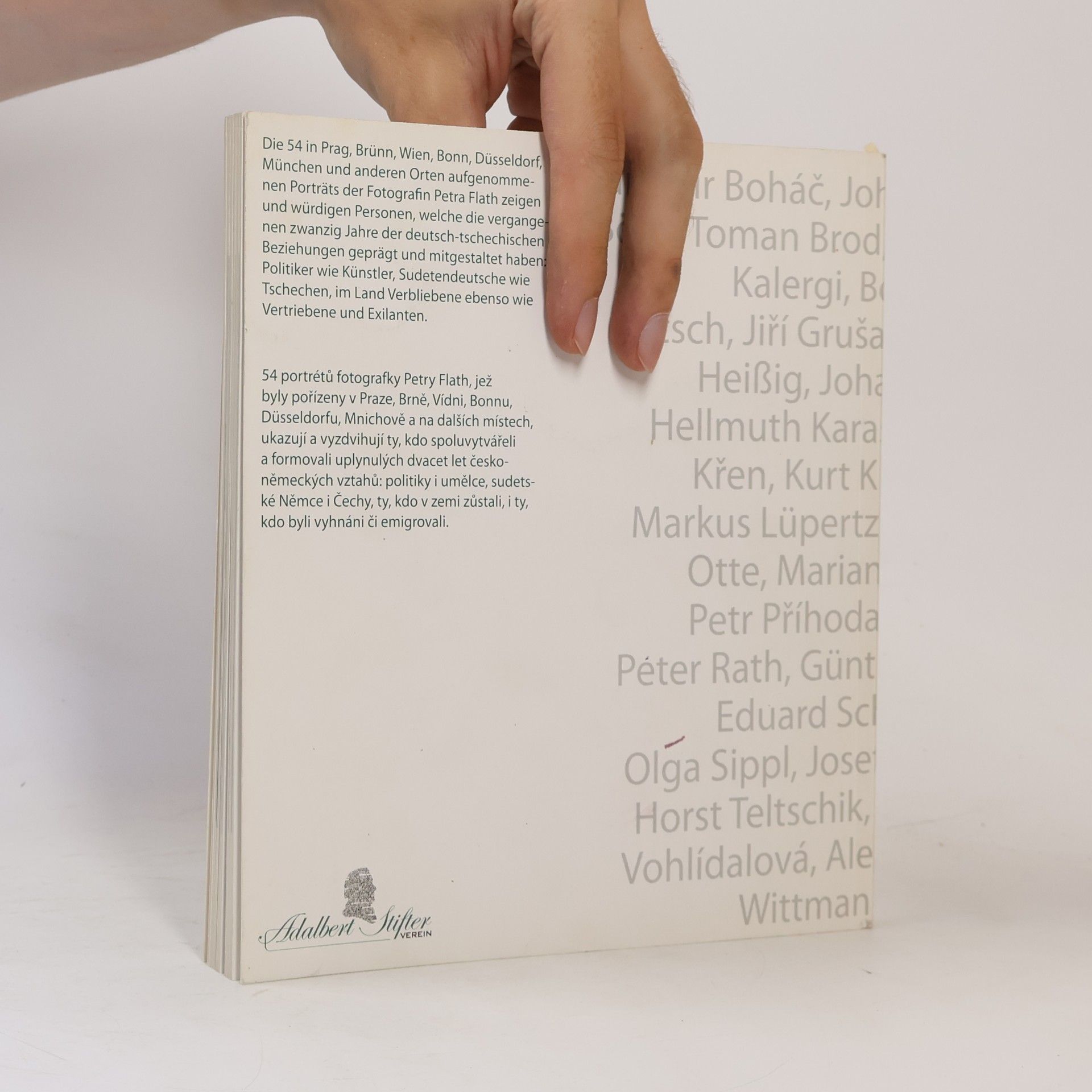 Peter Becher Petra Flath - Porträts aus Böhmen und Mähren, portréty z Čech a Moravy