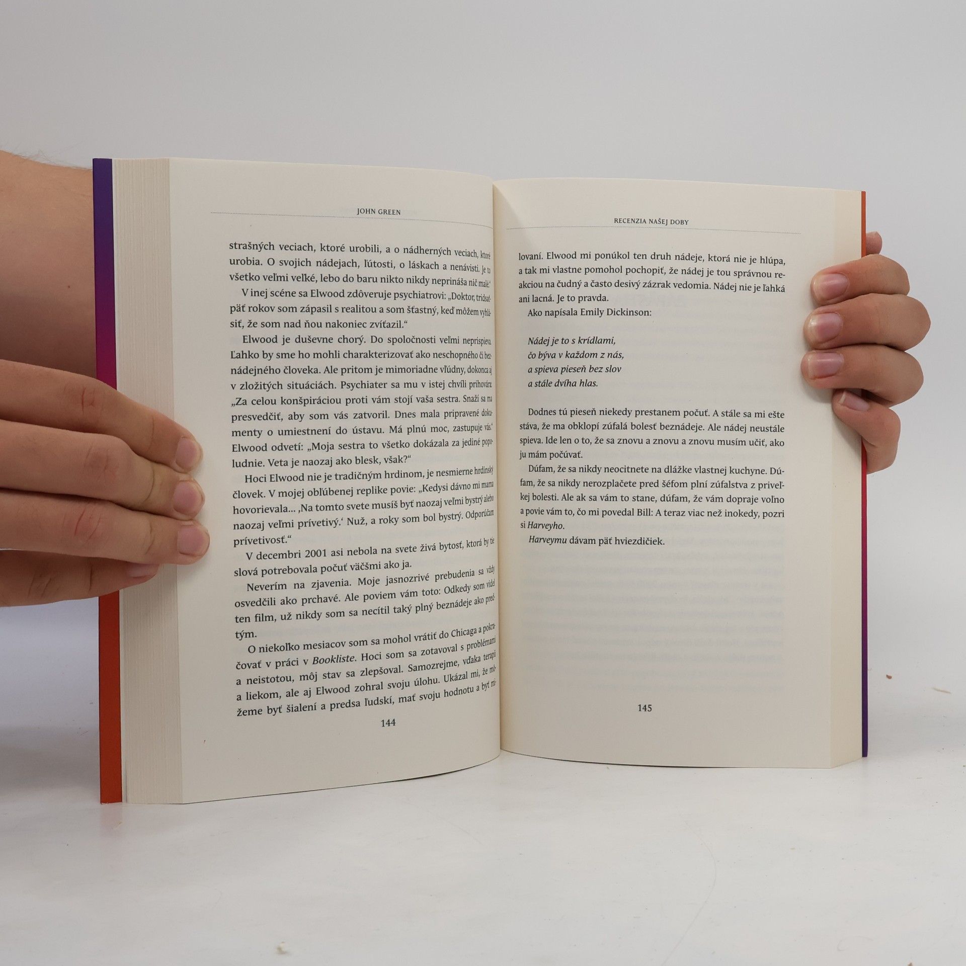 John Green Recenzia našej doby