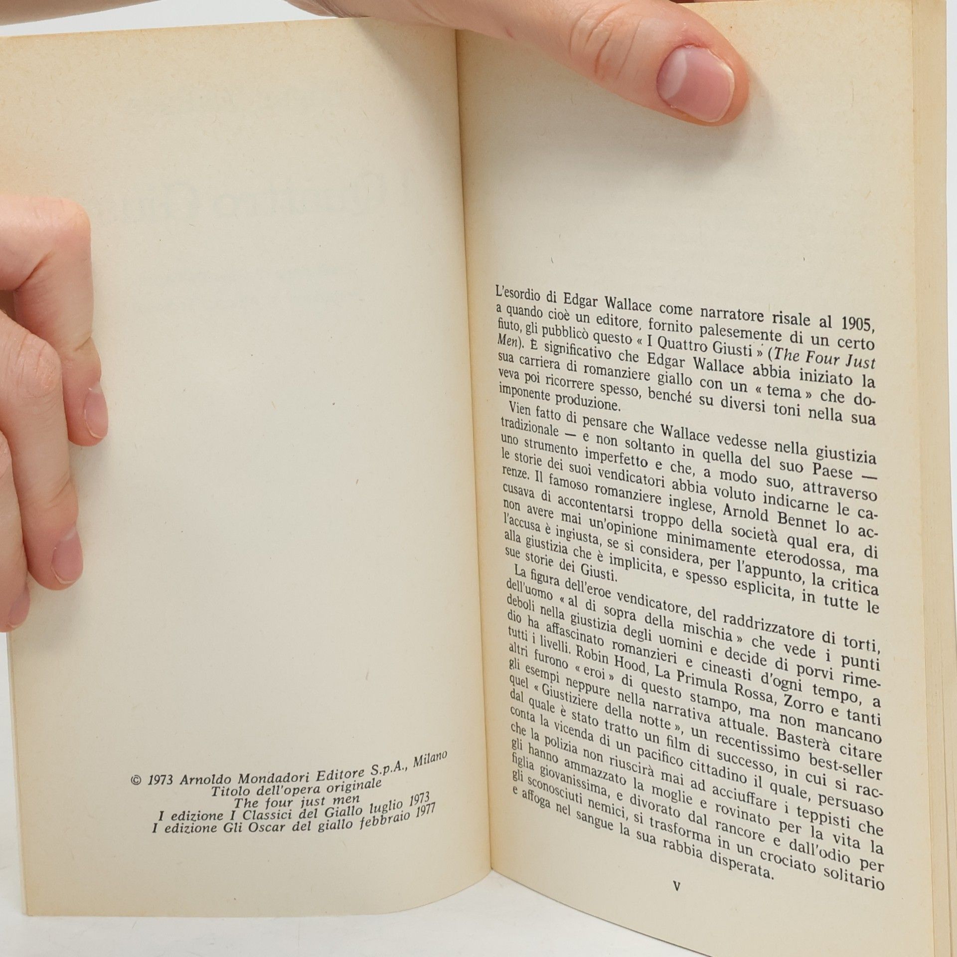 Edgar Wallace I quattro giusti