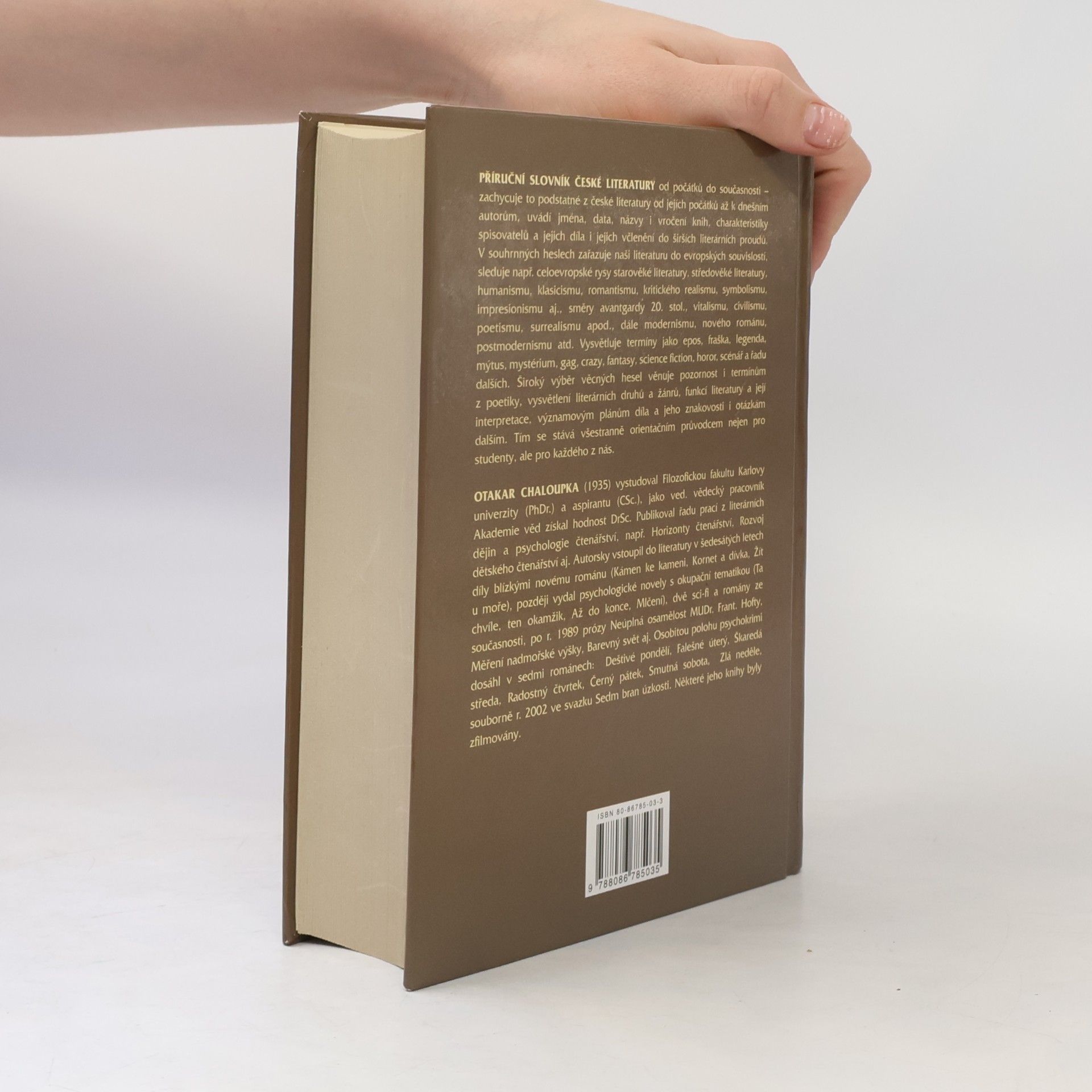 Otakar Chaloupka Příruční slovník české literatury od počátků do současnost