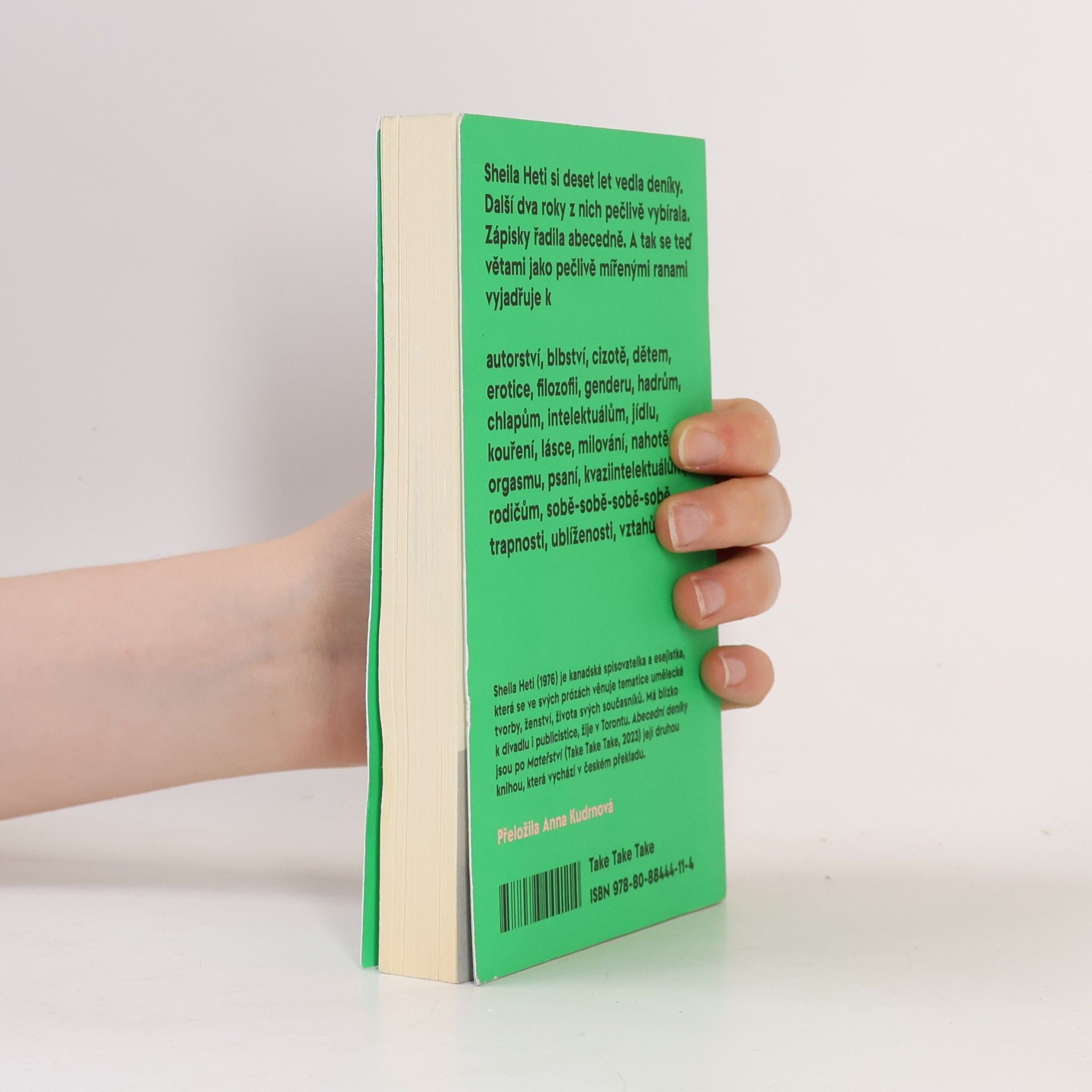 Sheila Heti Abecední deníky