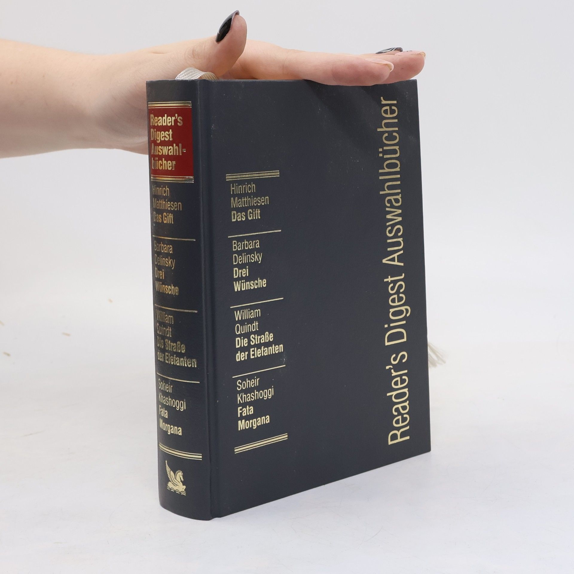 Reader’s Digest Auswahlbücher. Das Gift, Drei Wünsche, Die Strße der Elefanten, Fata Morgana