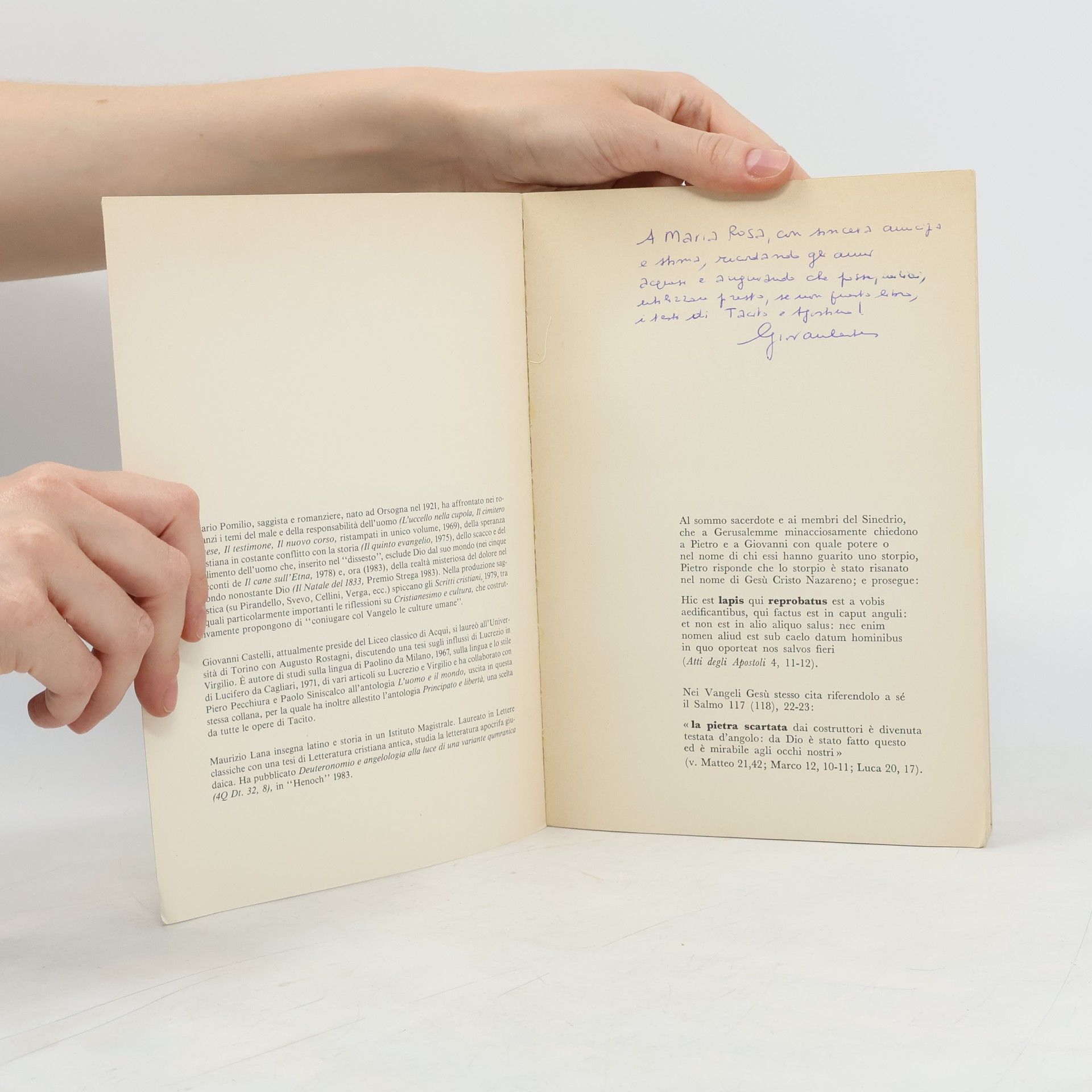 Autorenkollektiv La pietra scartata