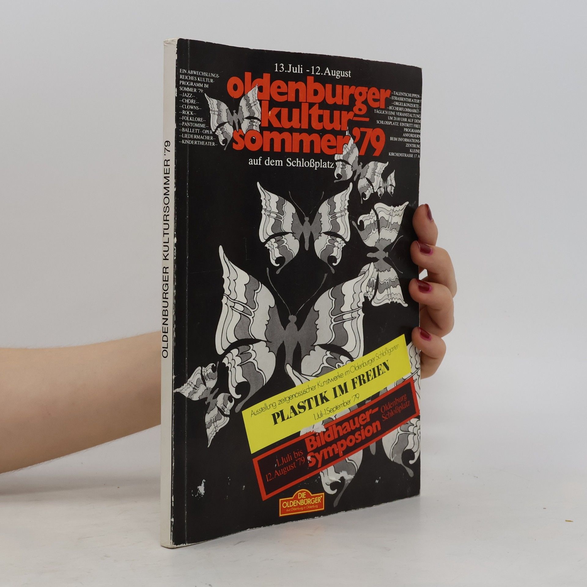 Dieter Isensee Der Oldenburger Kultursommer 1979