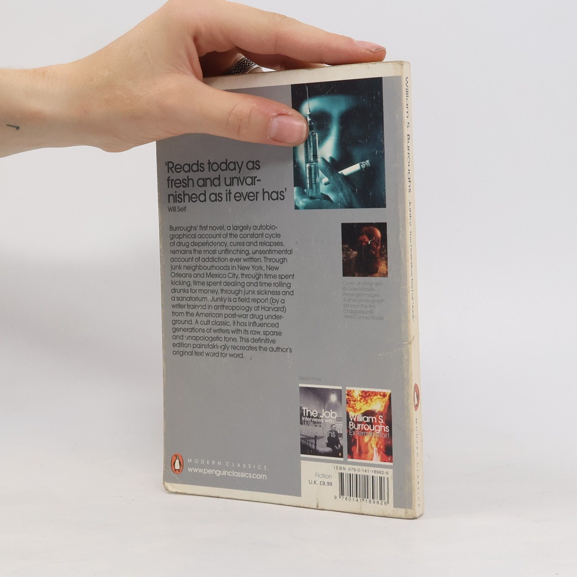 Oliver Harris Junky : the definitive text of "Junk"