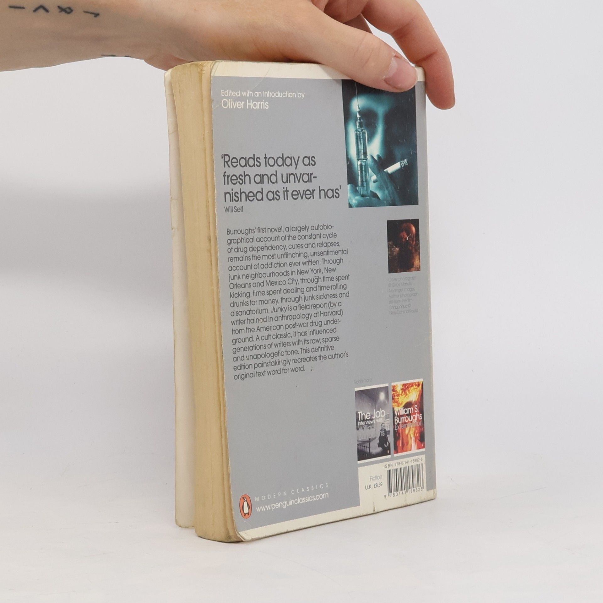 Oliver Harris Junky : the definitive text of "Junk"