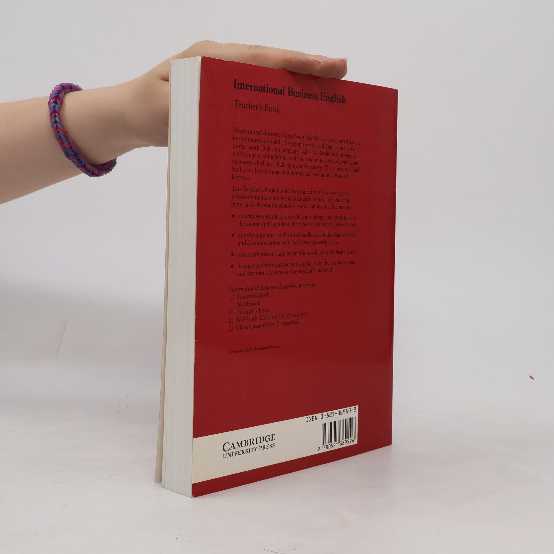 Leo Jones International Business English: A Course in Communication Skills. Teacher`s book
