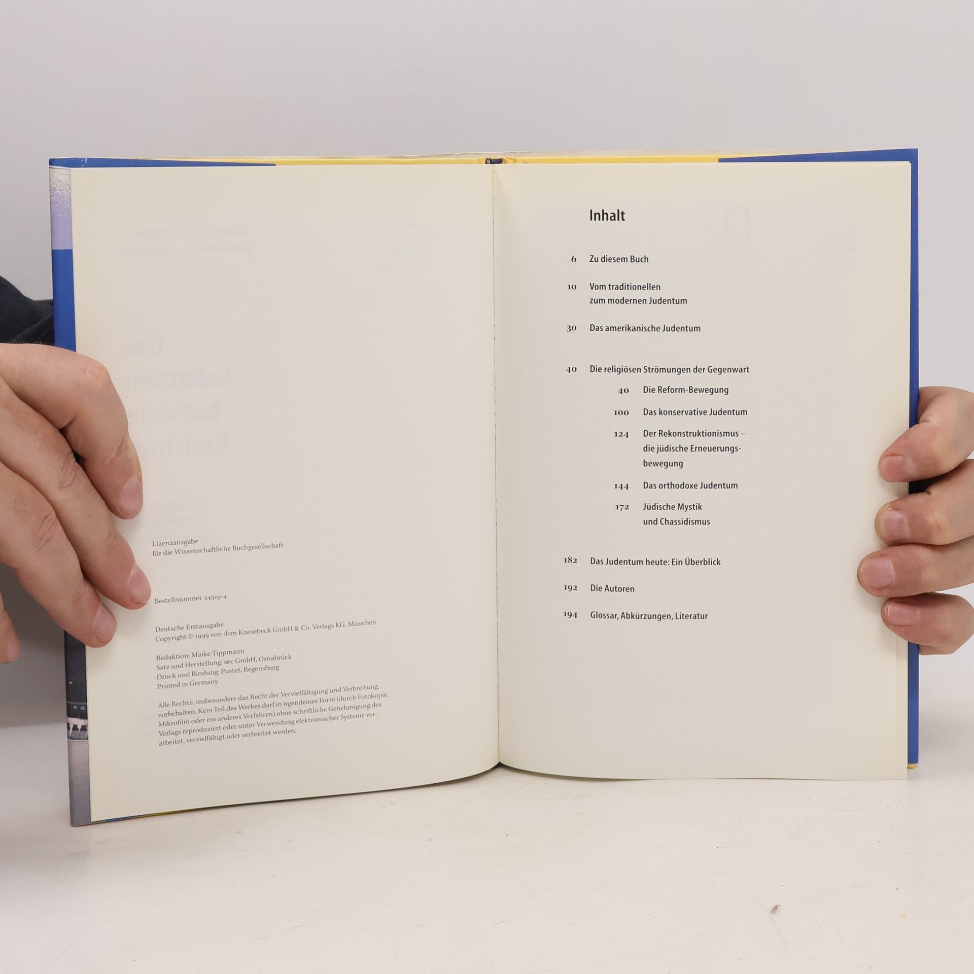 Gilbert S Rosenthal Das Judentum hat viele Gesichter