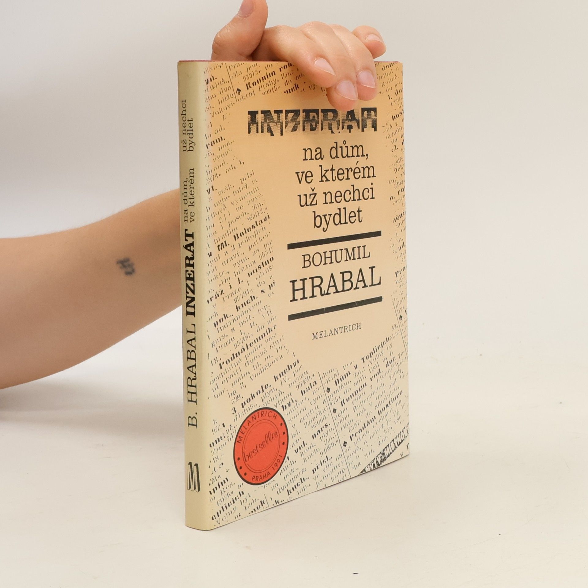 Bohumil Hrabal Inzerát na dům, ve kterém už nechci bydlet