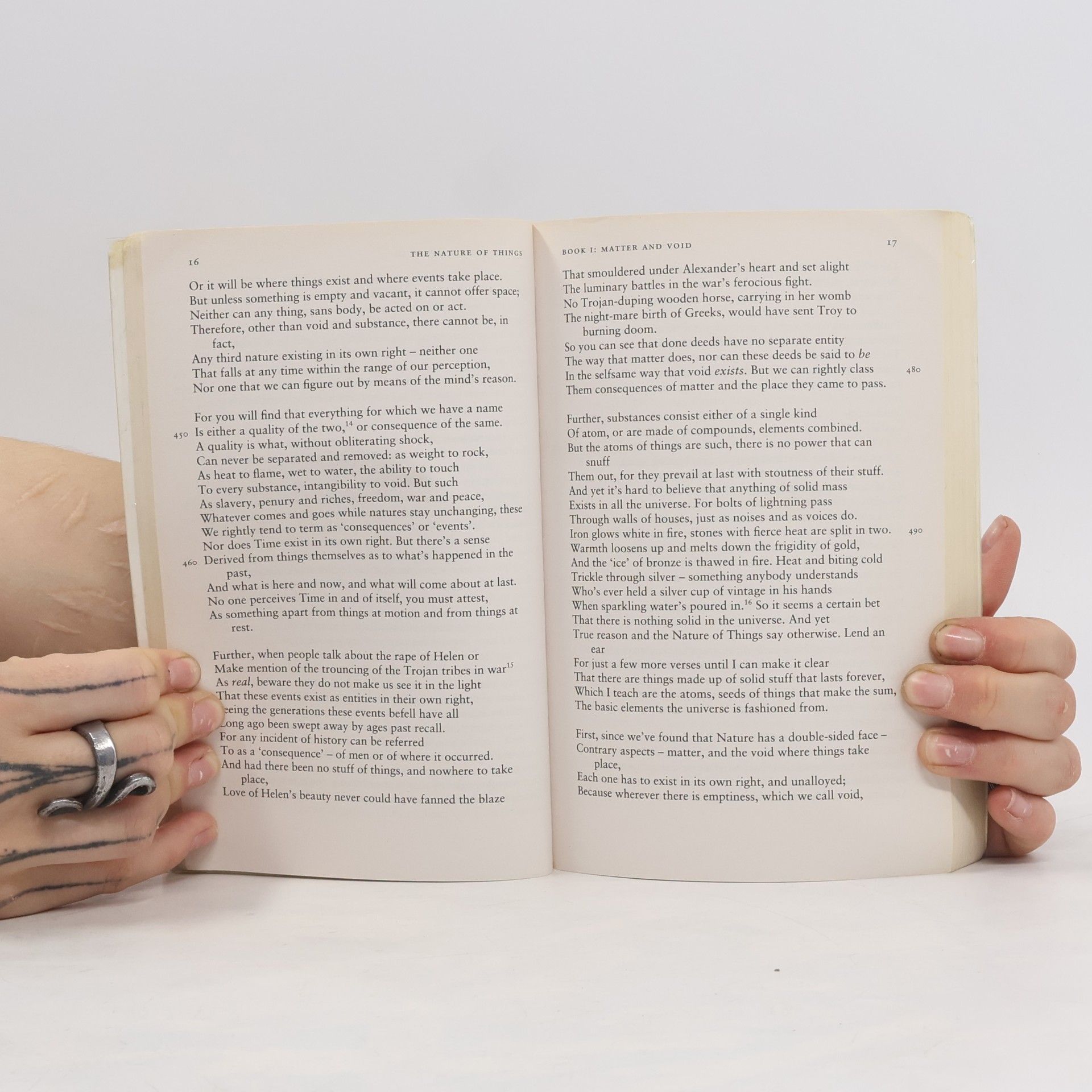 A. E. Alicia Elsbeth Stallings The nature of things