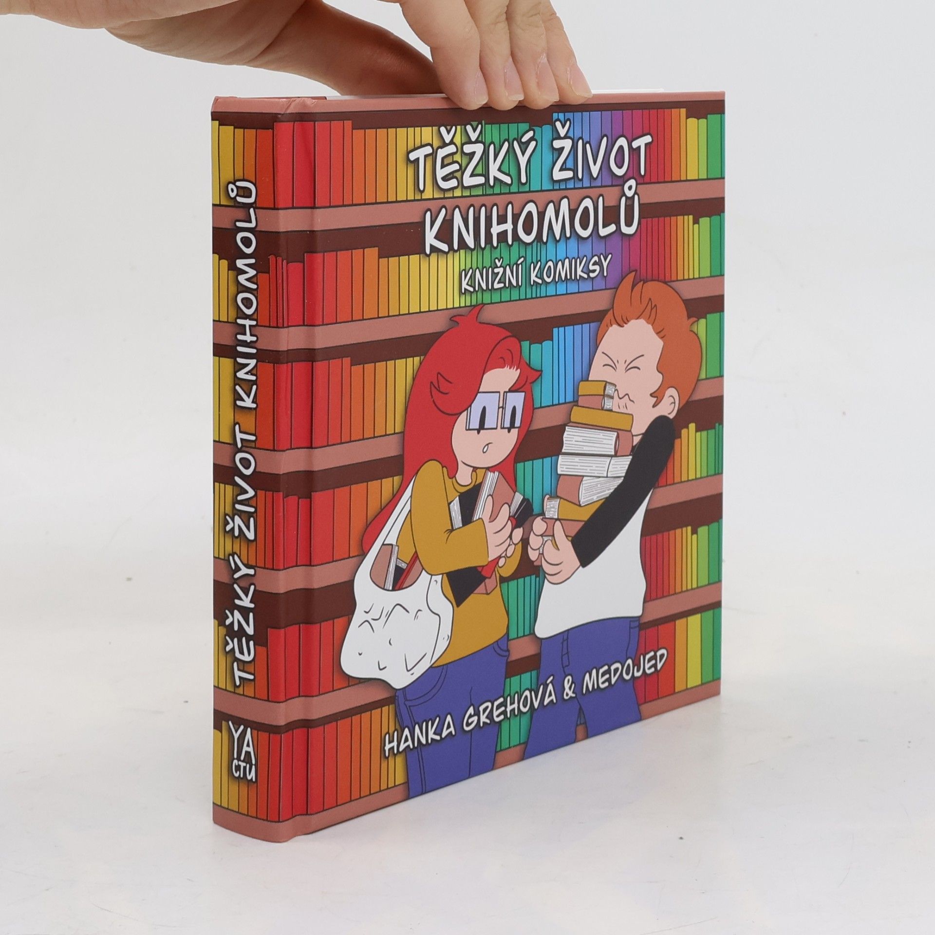Medojed Těžký život knihomolů : knižní komiksy