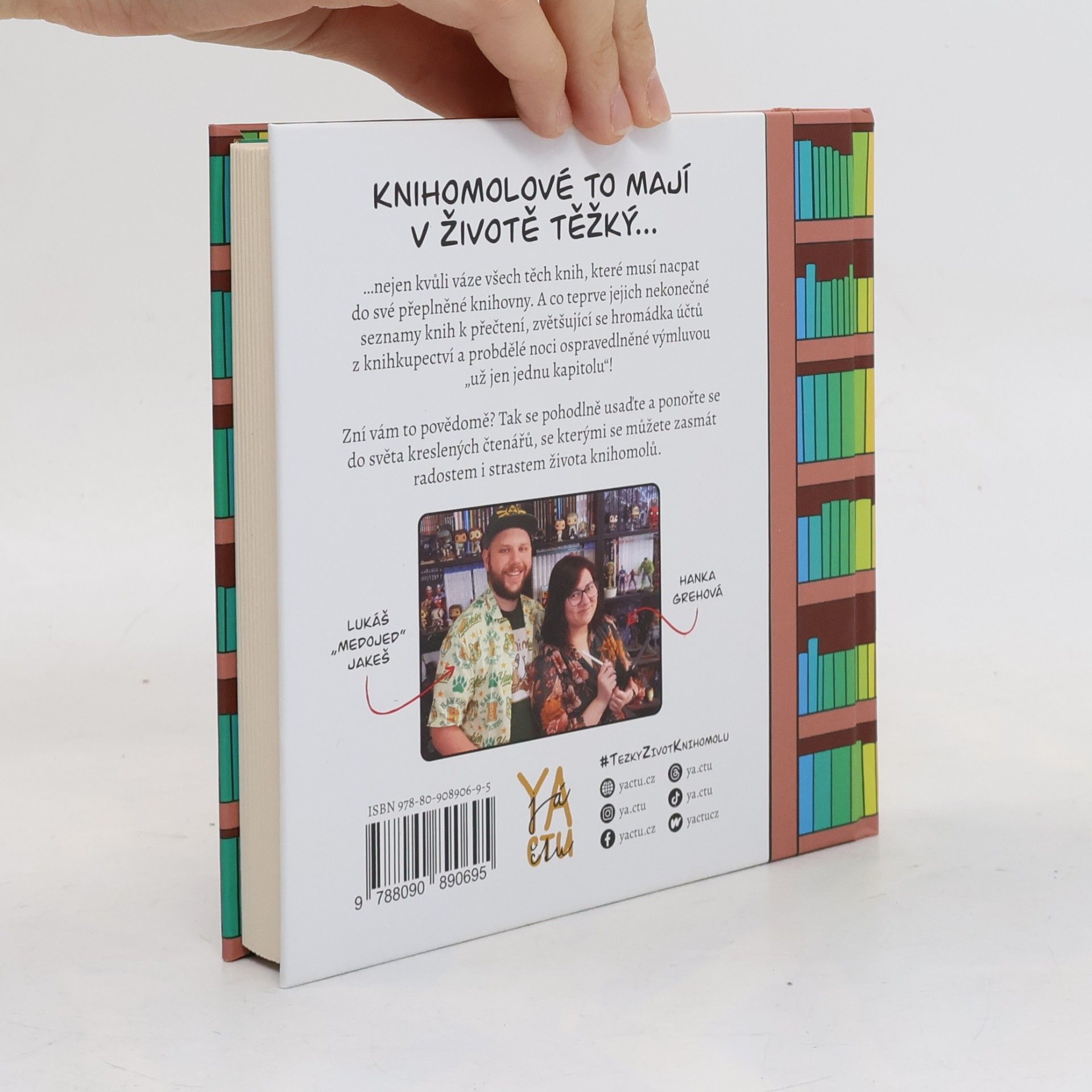 Medojed Těžký život knihomolů : knižní komiksy