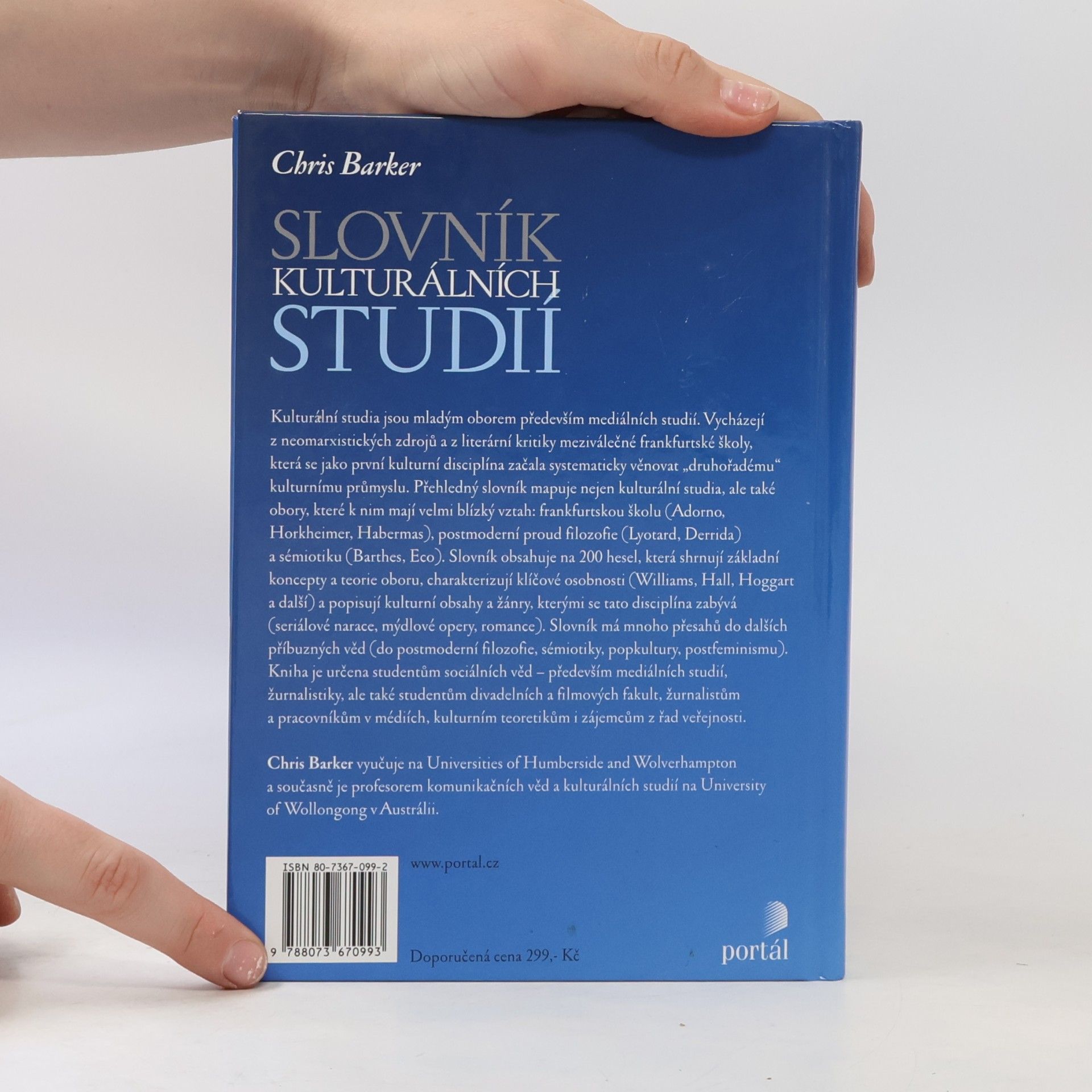 Chris Barker Slovník kulturálních studií
