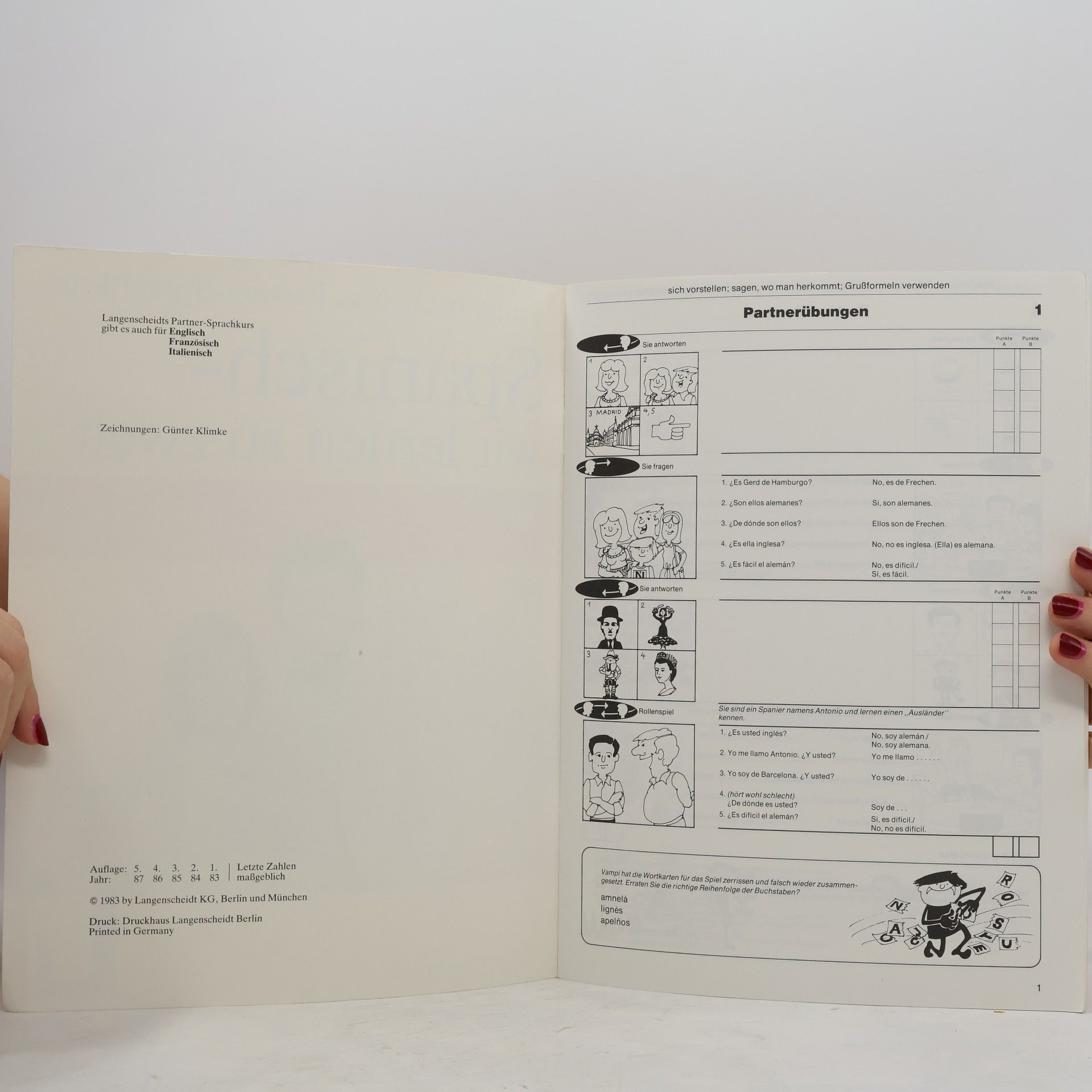 Autorenkollektiv Spanisch-wir lernen zu zweit