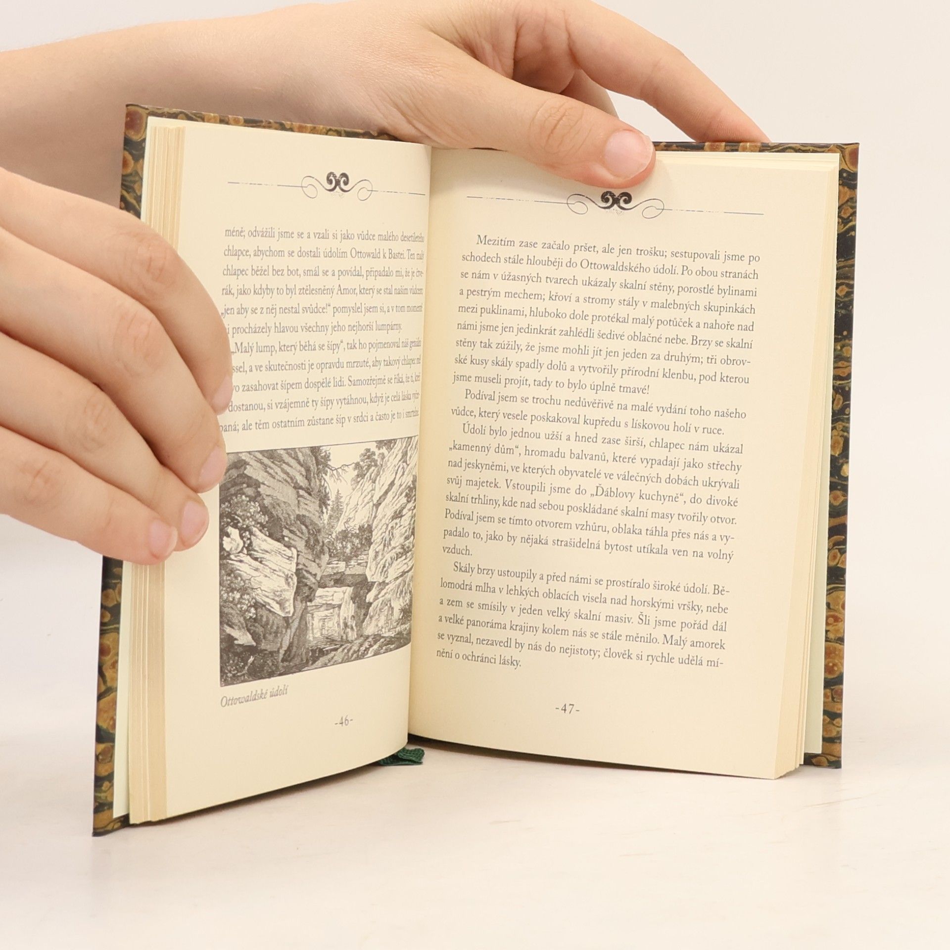 Hans-Christian Andersen Zpráva o cestě do Saského Švýcarska. Stínové obrázky z cesty do Harzu a Saského Švýcarska