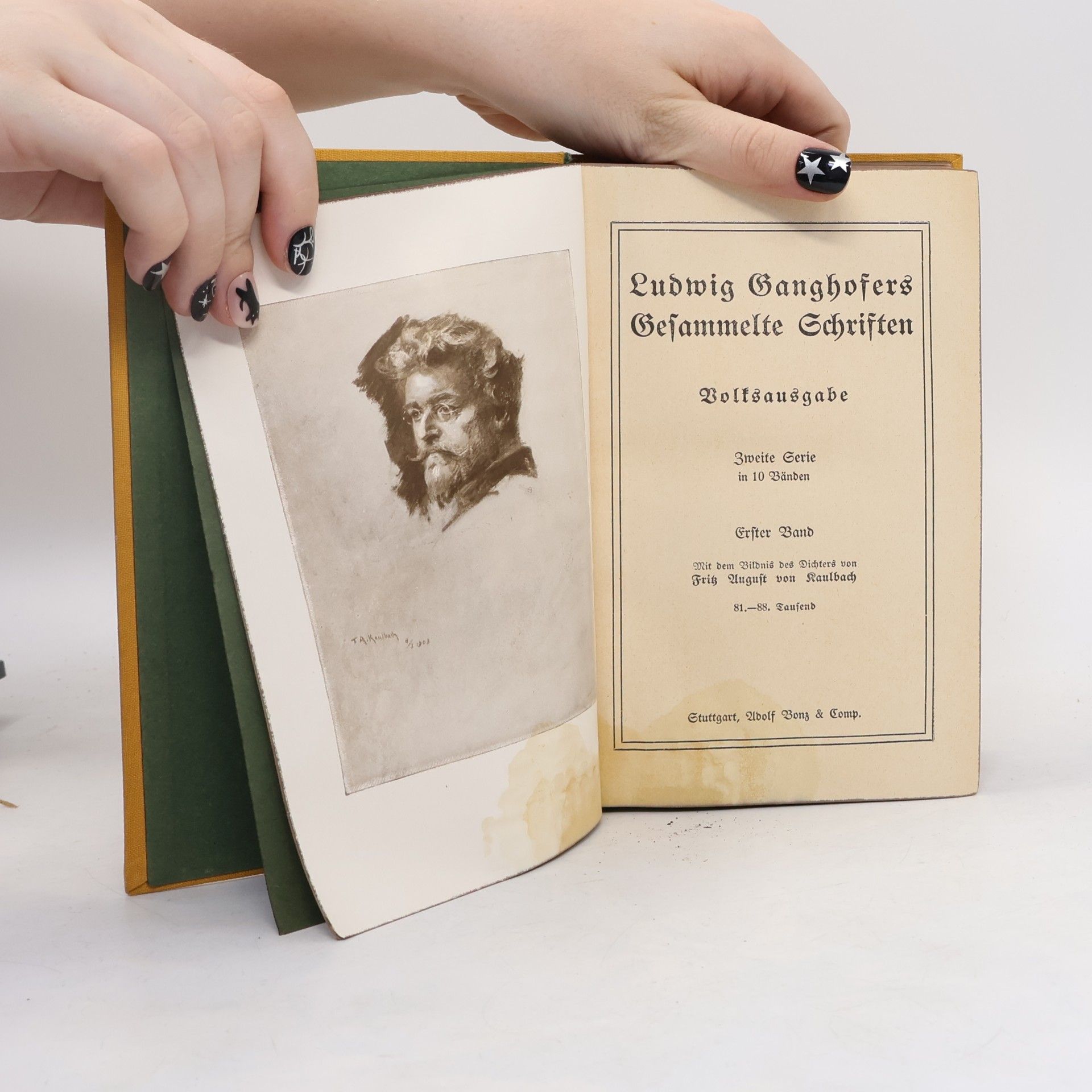 Ludwig Ganghofer Gesammelte Schriften Zweiten Serie 1