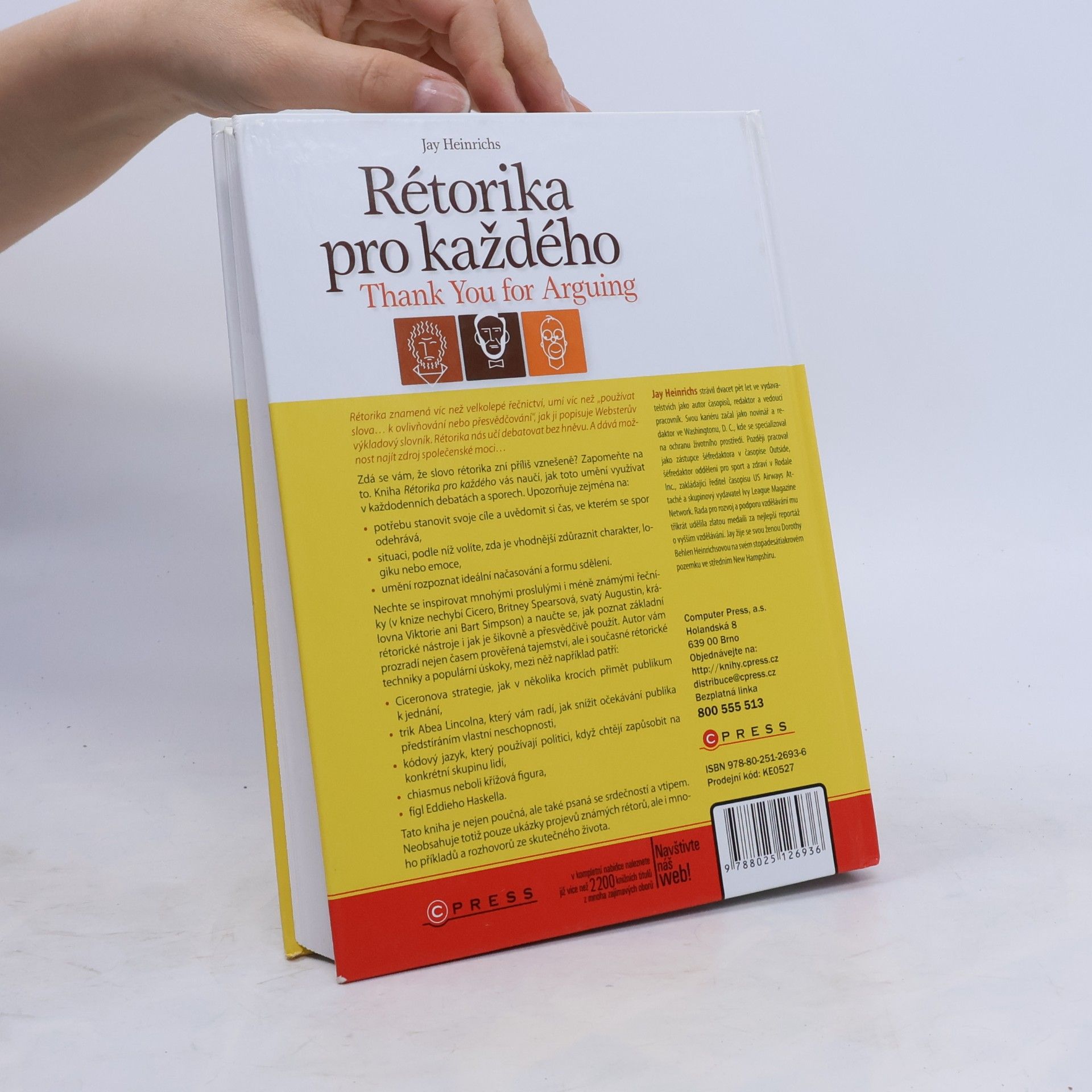 Jay Heinrichs Rétorika pro každého