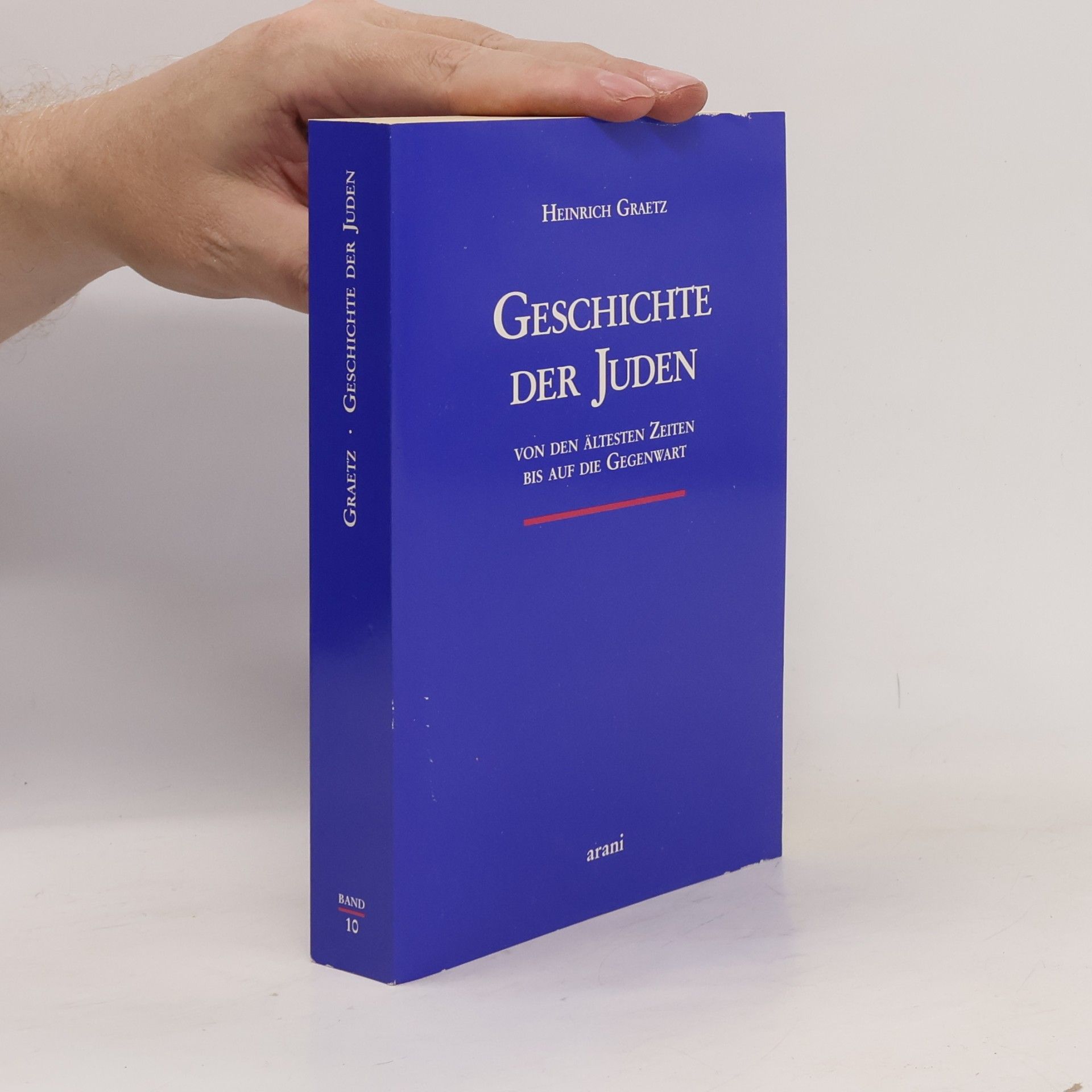 Geschichte der Juden. Von den ältesten Zeiten bis auf die Gegenwart