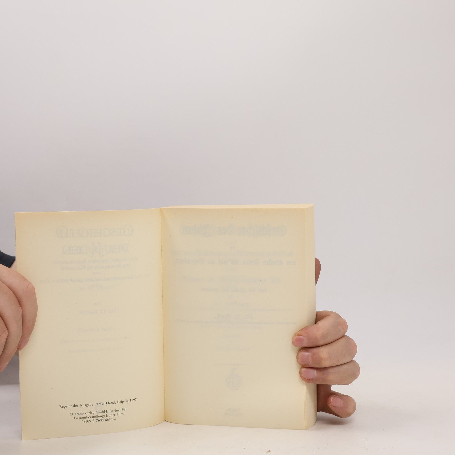Heinrich Graetz Geschichte der Juden. Von den ältesten Zeiten bis auf die Gegenwart