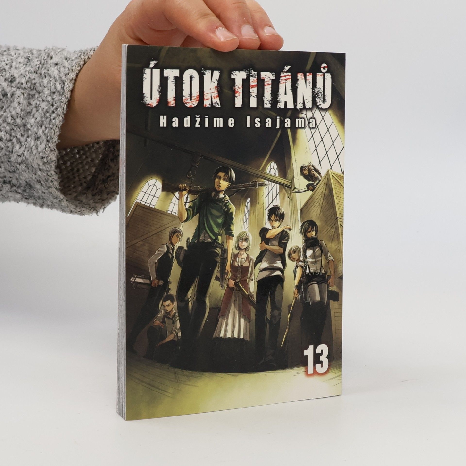 Hajime Isayama Útok titánů 13