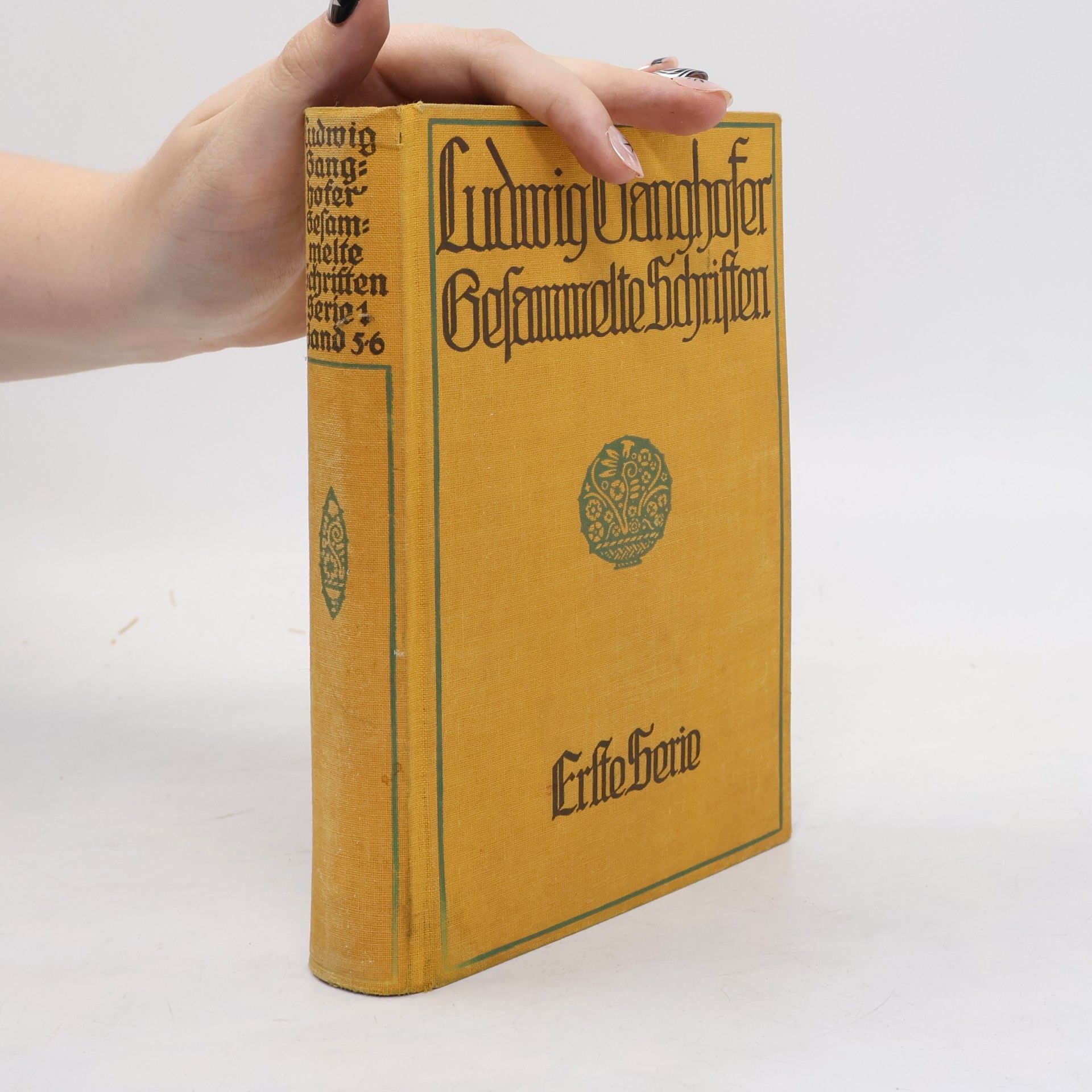 Ludwig Ganghofer Gesammelte Schriften 1. Band 5-6