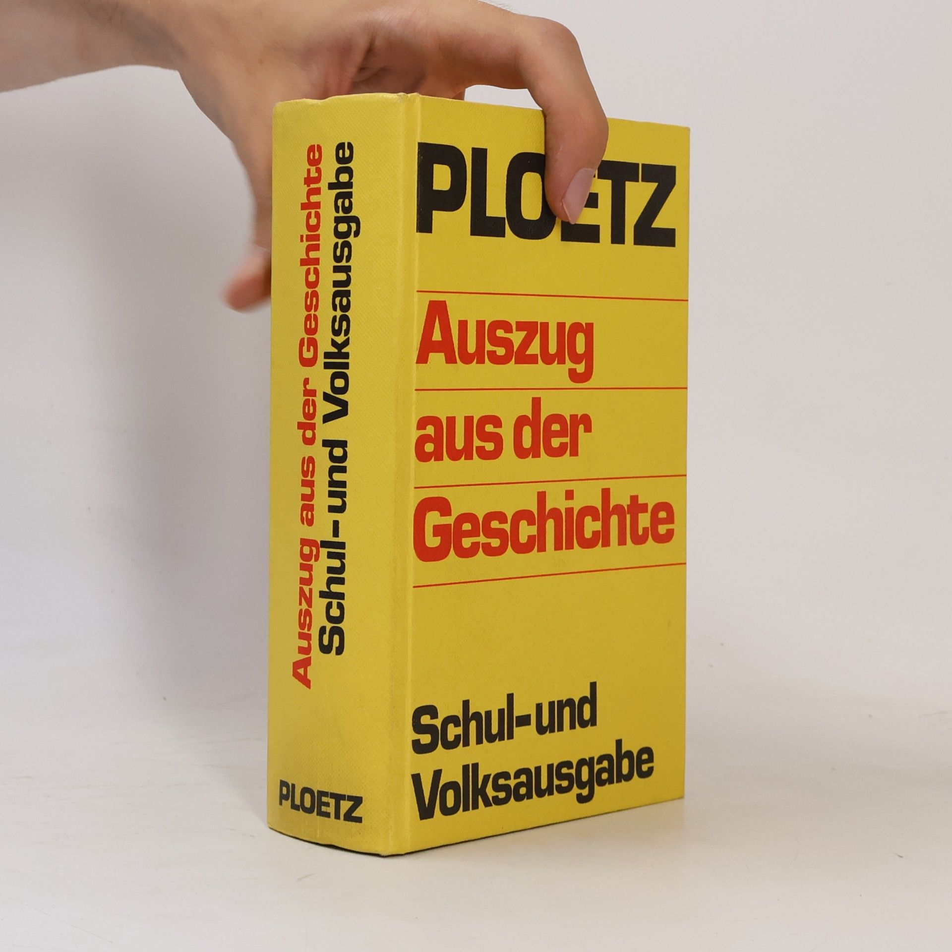 Karl Julius Ploetz Auszug aus der Geschichte