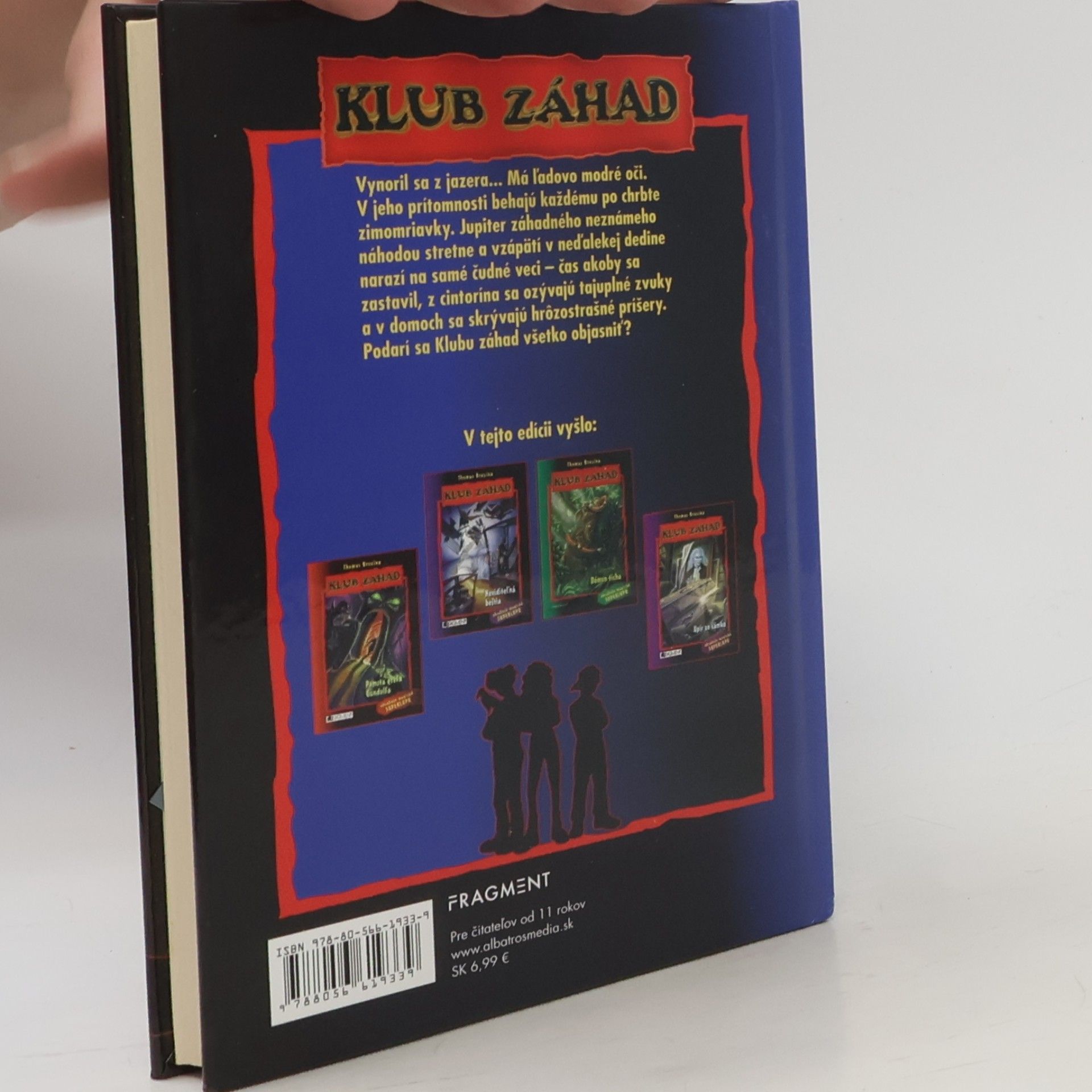Thomas Brezina Klub záhad. Muž s ľadovým pohľadom