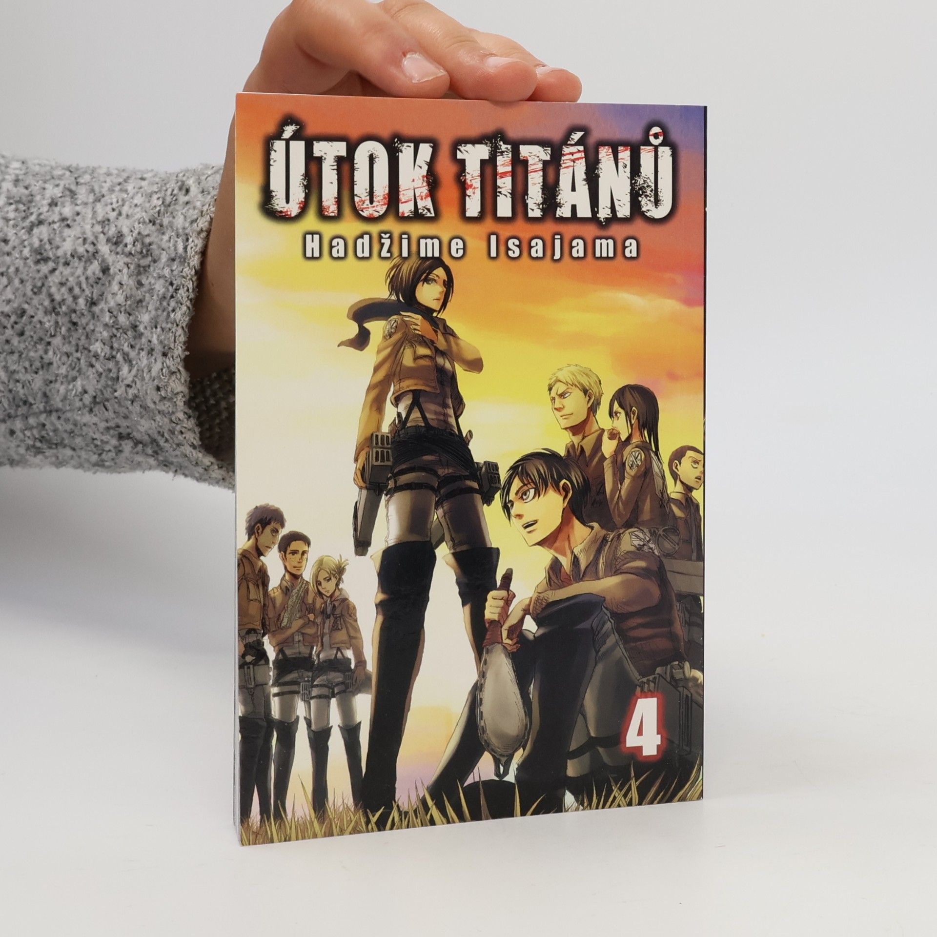 Hajime Isayama Útok titánů. 4