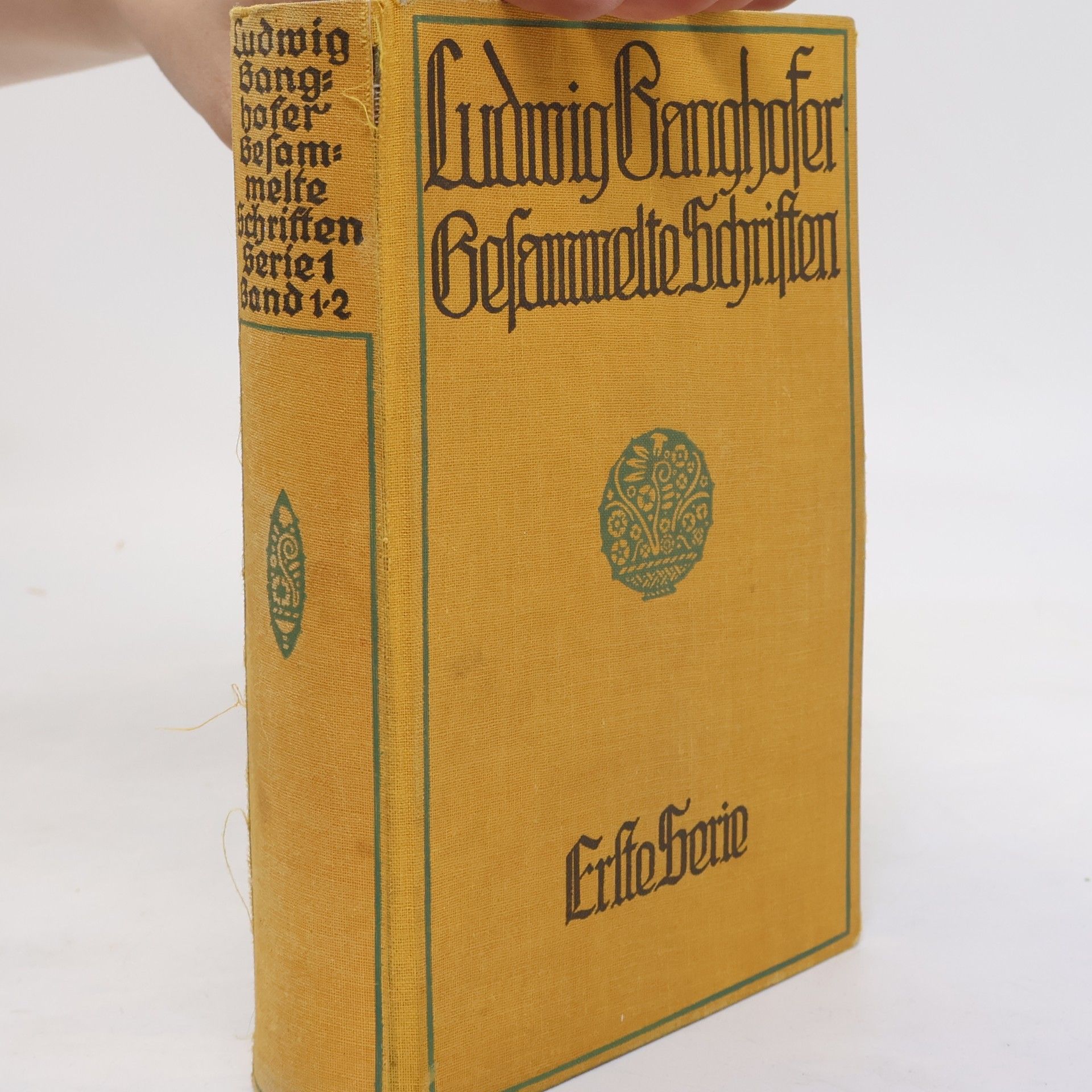 Ludwig Ganghofer Gesammelte Schriften I./1
