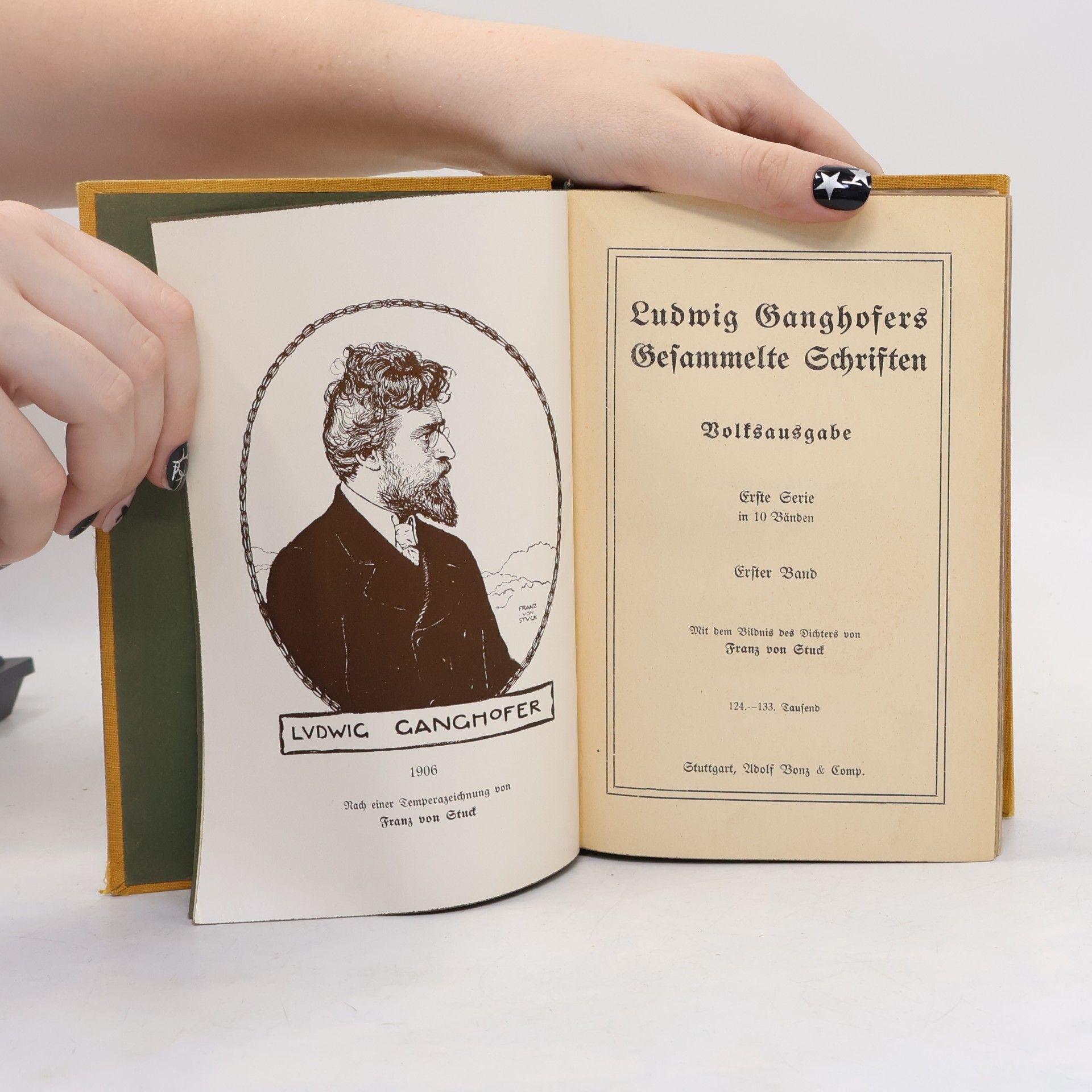 Ludwig Ganghofer Gesammelte Schriften I./1