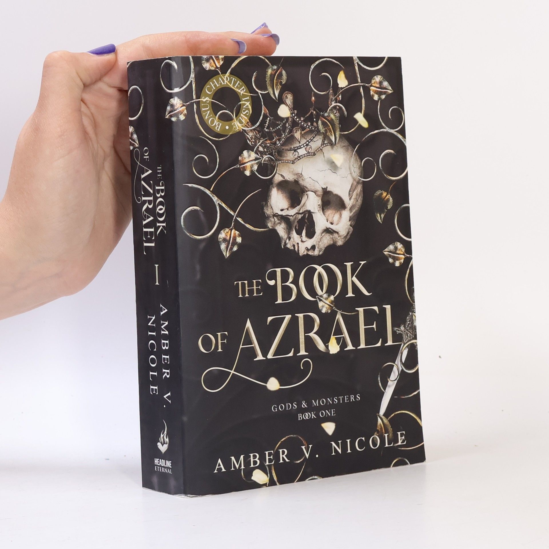 Amber V. Nicole The book of Azrael