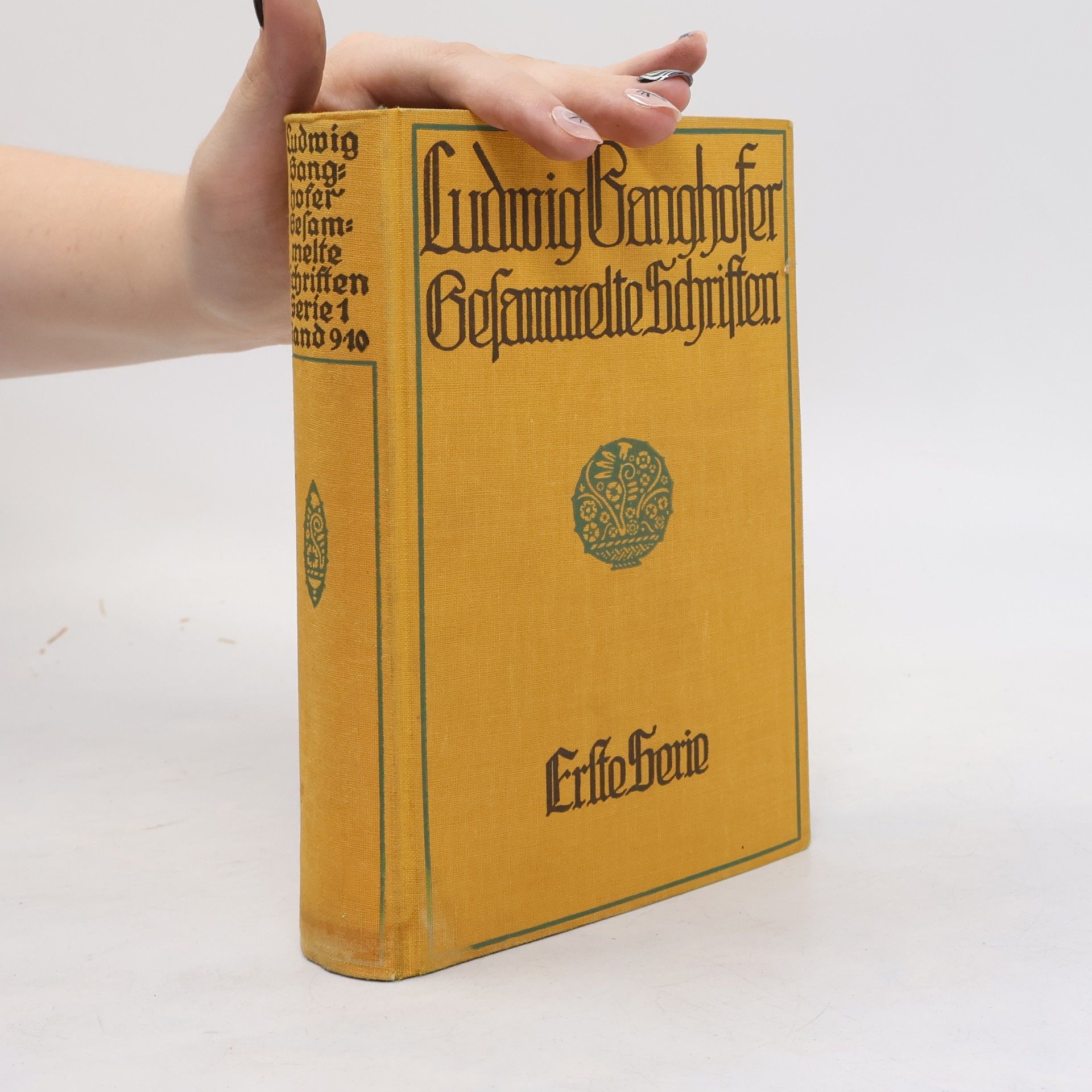 Ludwig Ganghofer Gesammelte Schriften I./9
